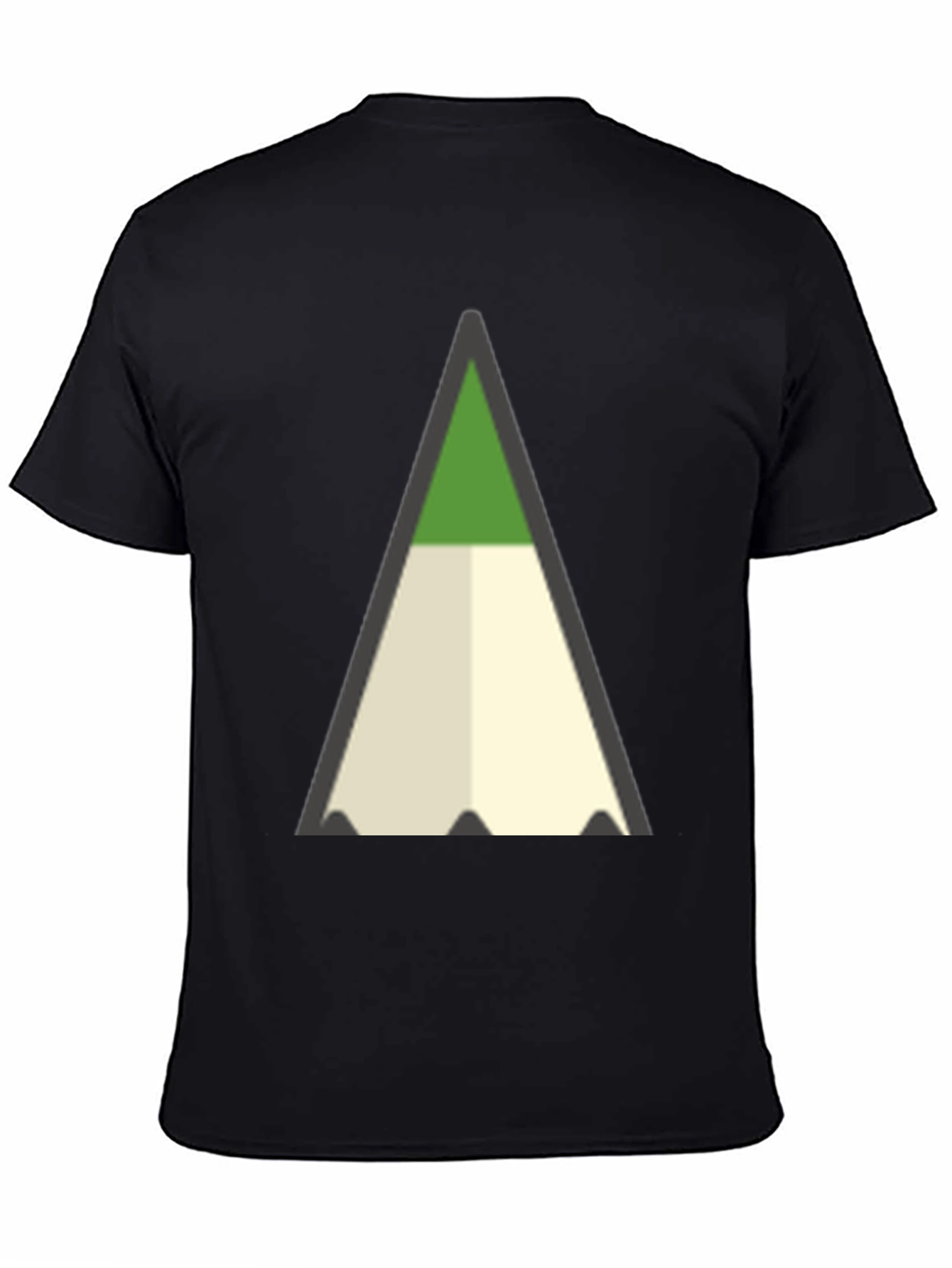 Abstract Pencil T-Shirt - Modern Graphic Tee