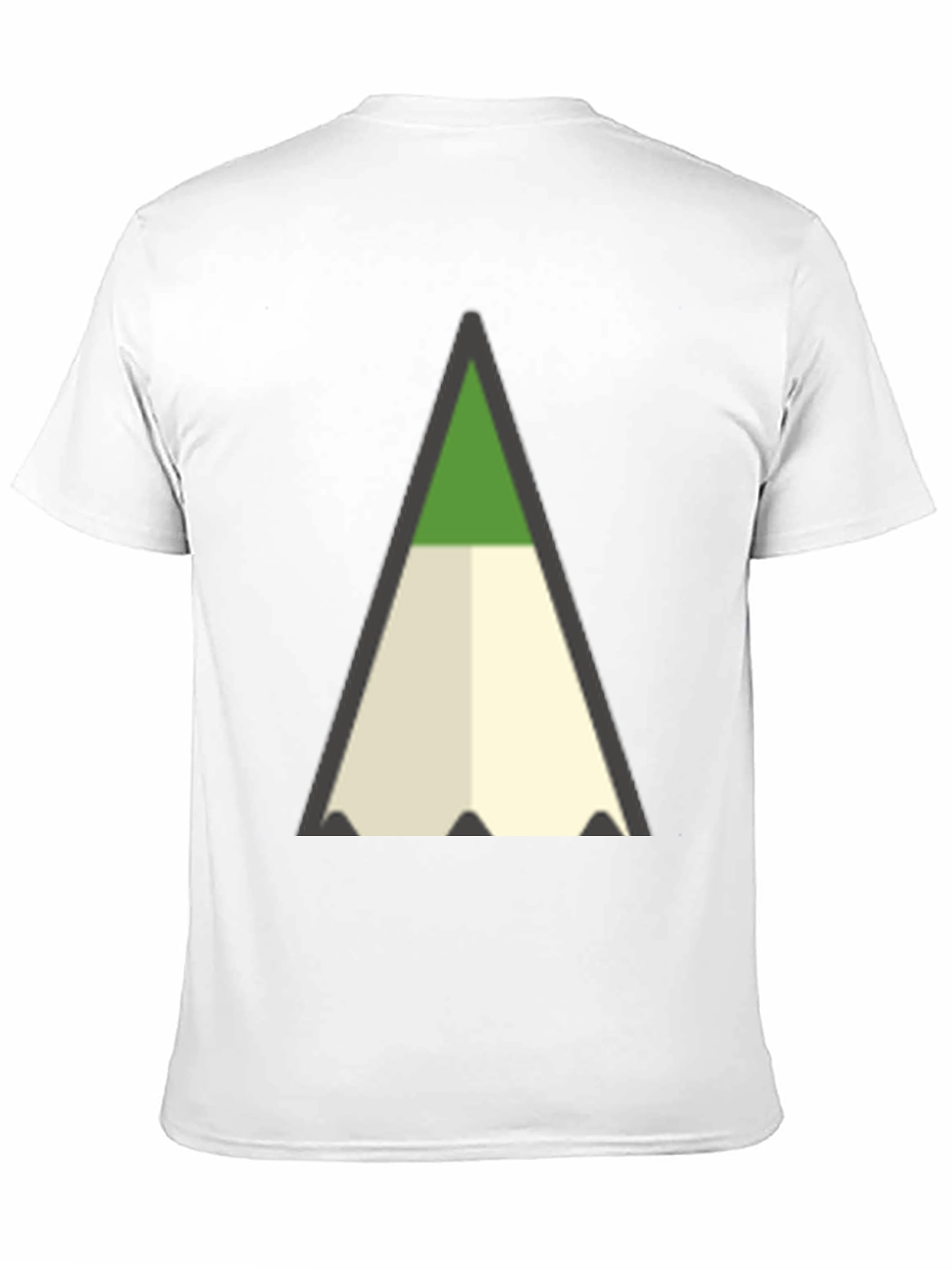 Abstract Pencil T-Shirt - Modern Graphic Tee