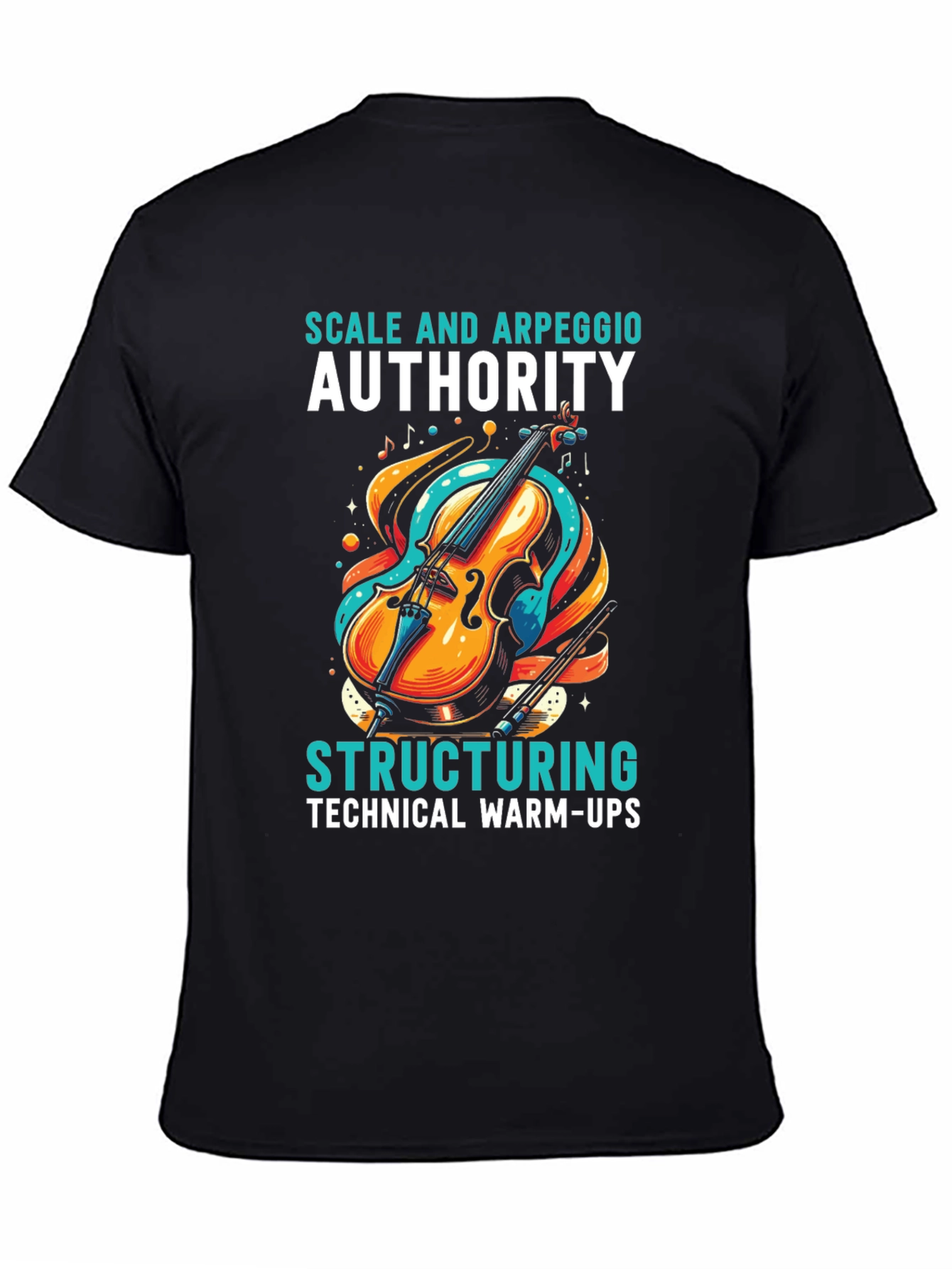 Scale and Arpeggio Violin T-Shirt