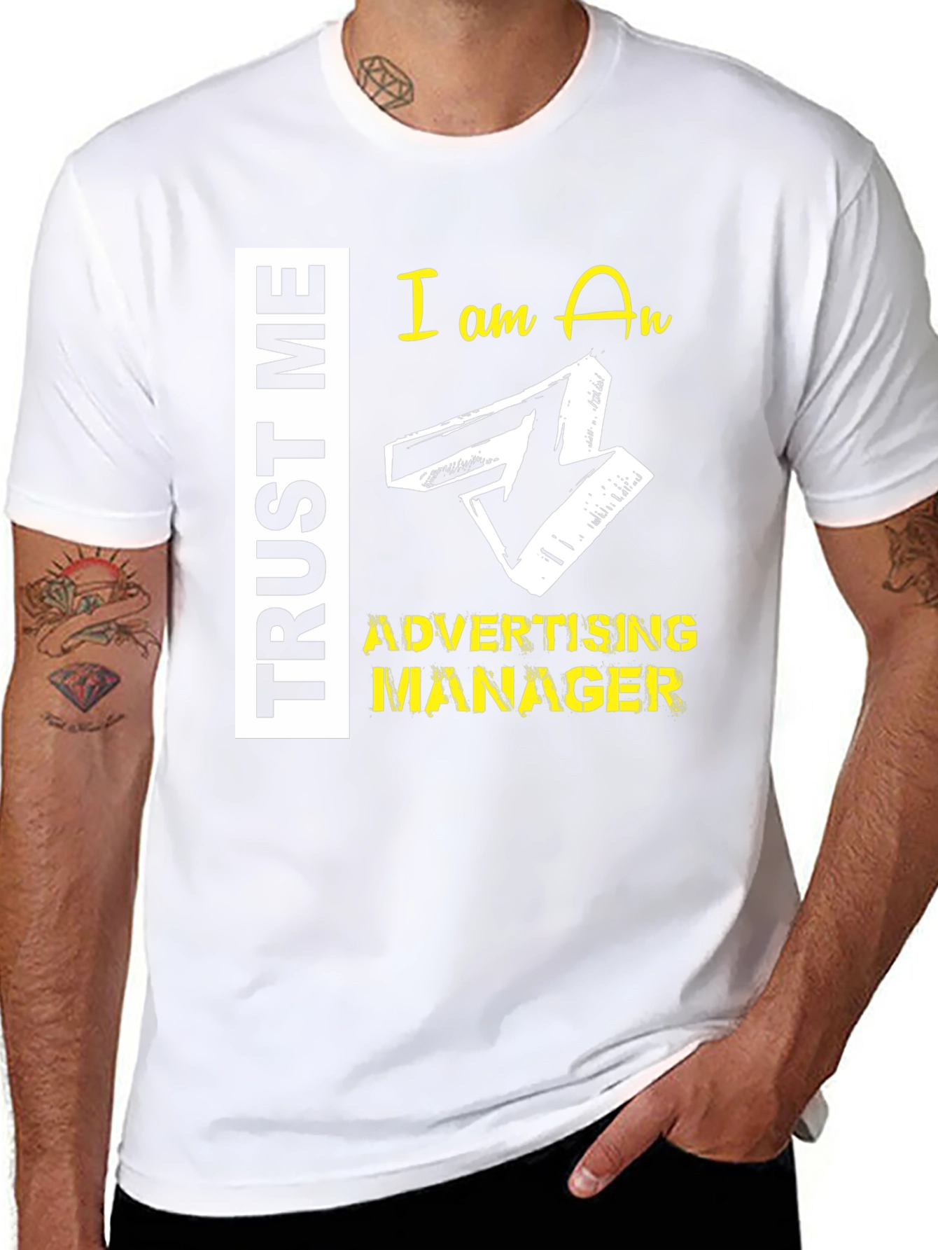 Trust Me Advertising Manager Graphic Tee