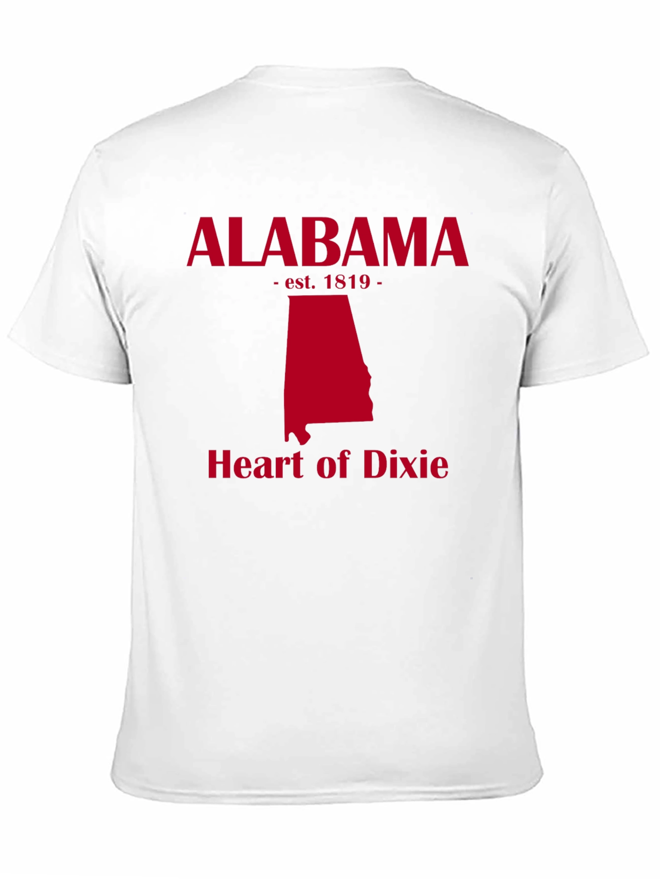 Alabama State Pride T-Shirt Heart of Dixie