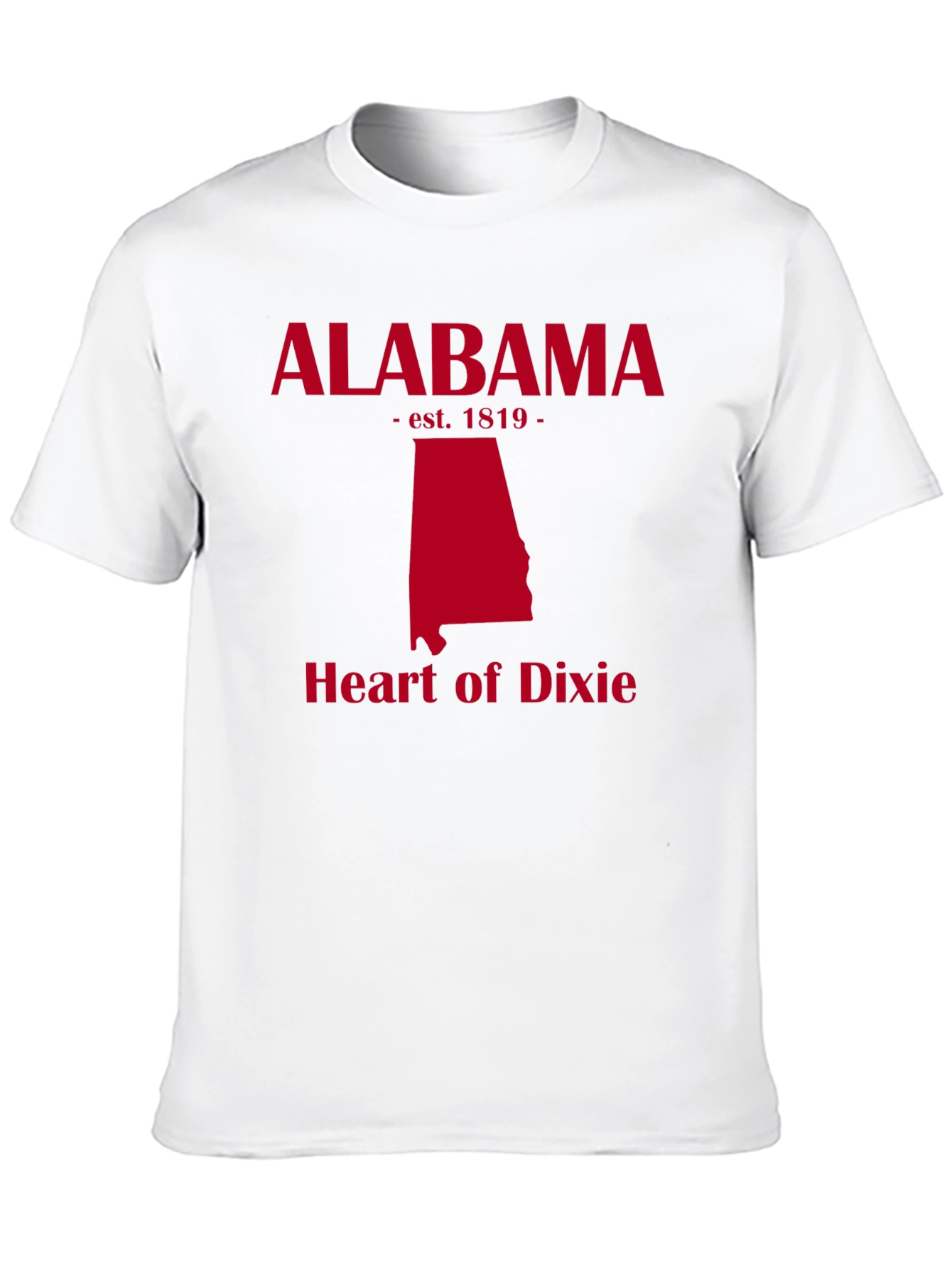 Alabama State Pride T-Shirt Heart of Dixie