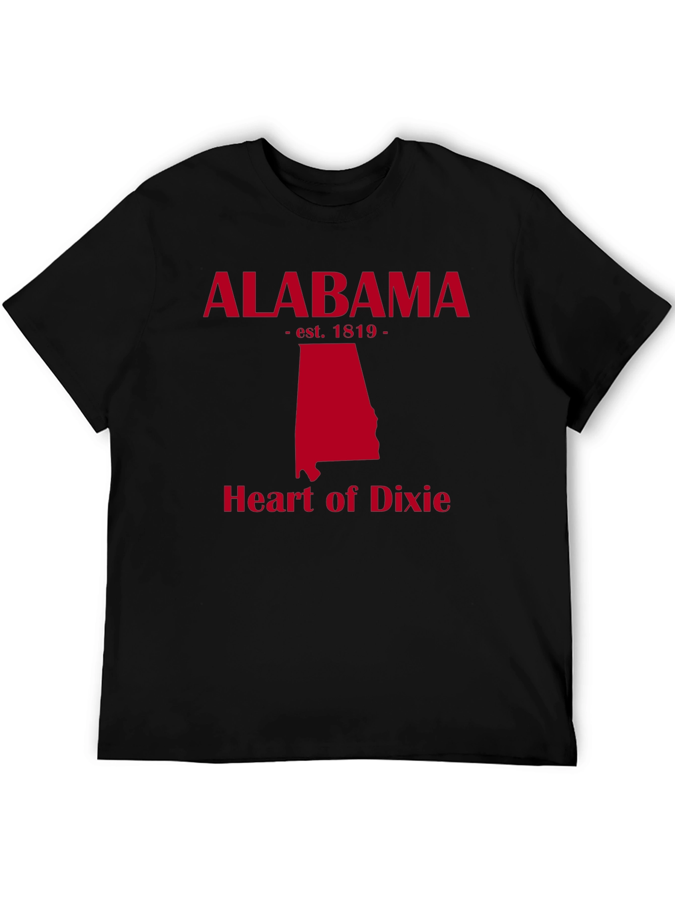 Alabama State Pride T-Shirt Heart of Dixie