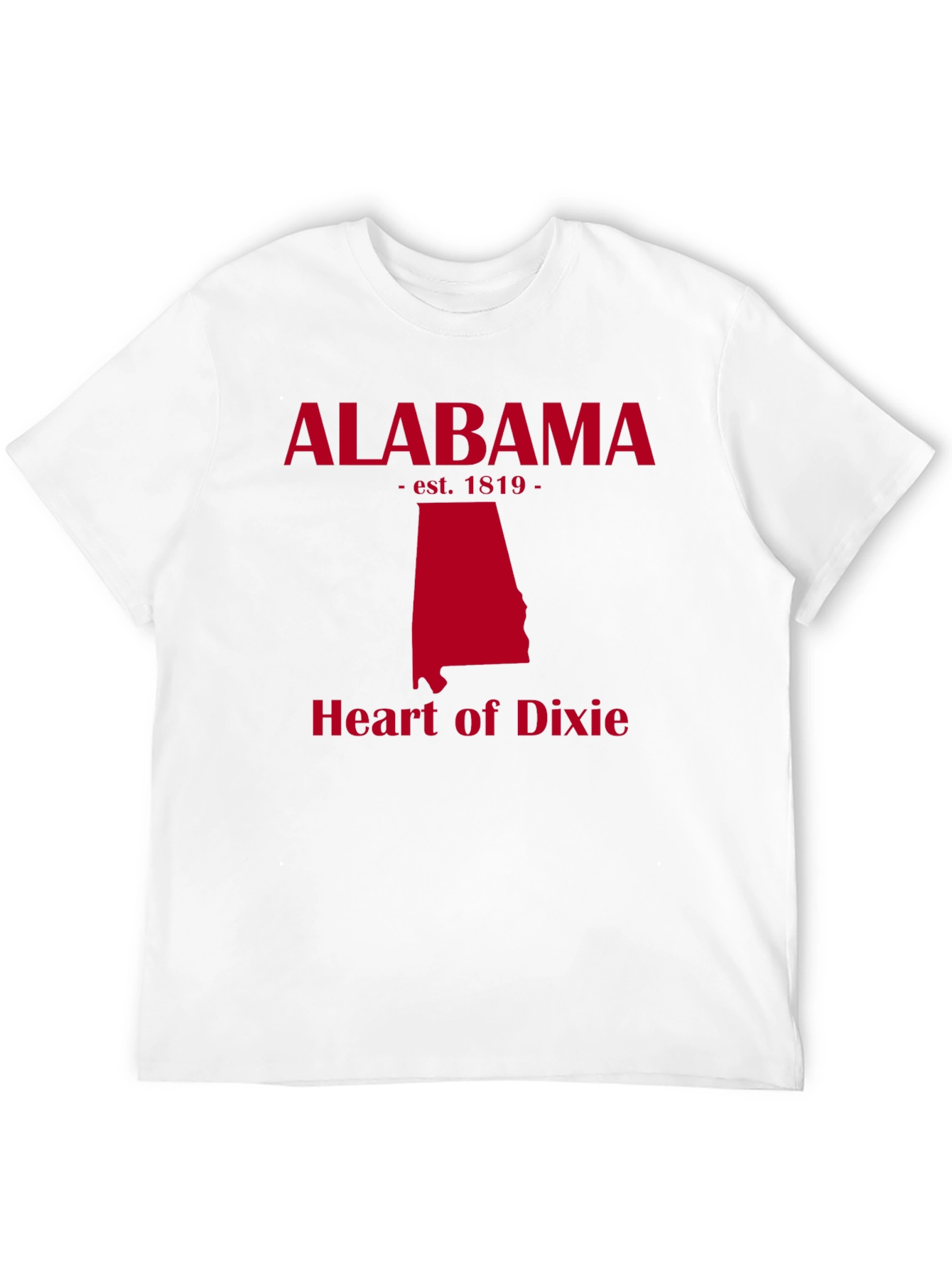 Alabama State Pride T-Shirt Heart of Dixie