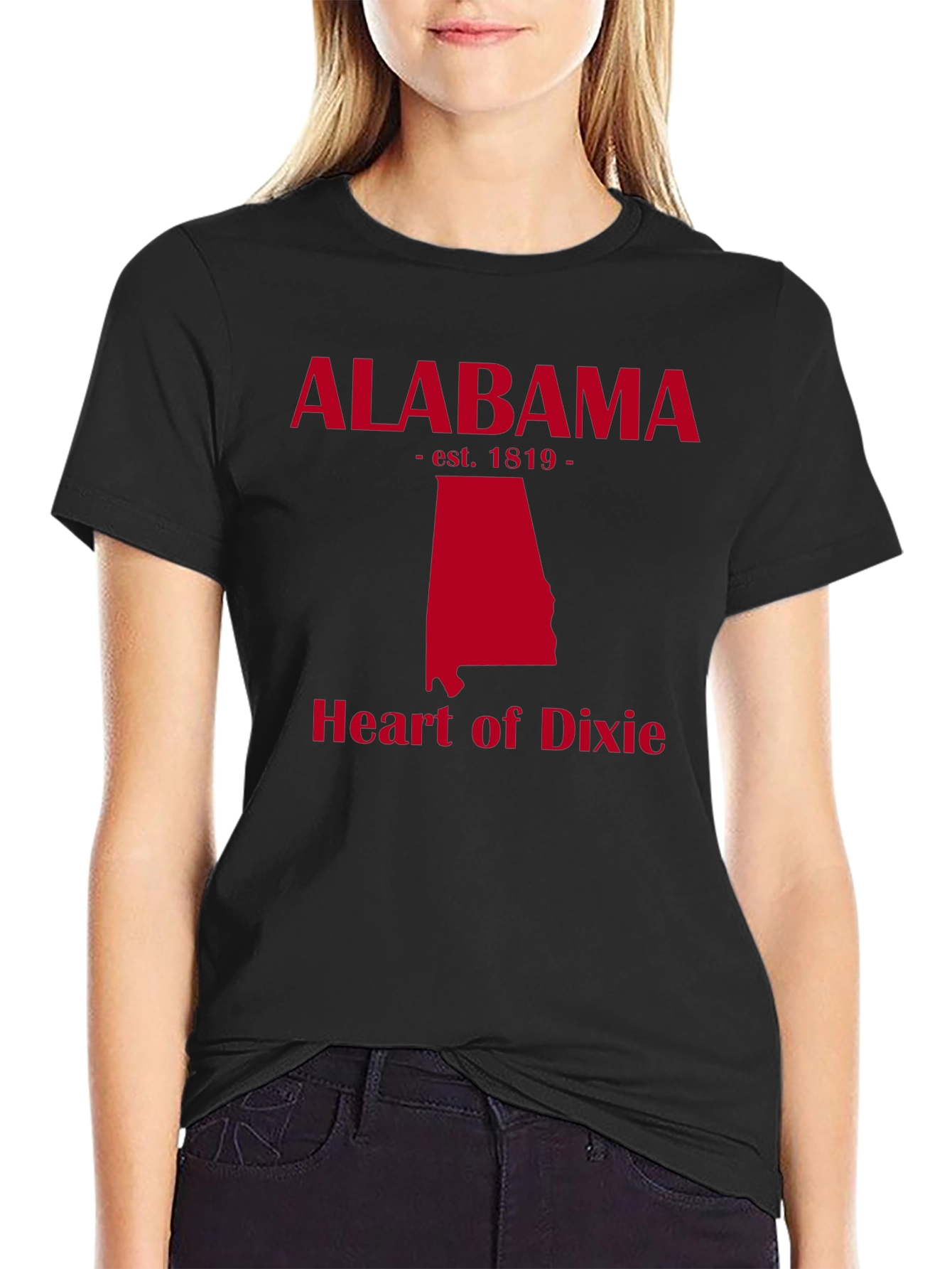 Alabama State Pride T-Shirt Heart of Dixie