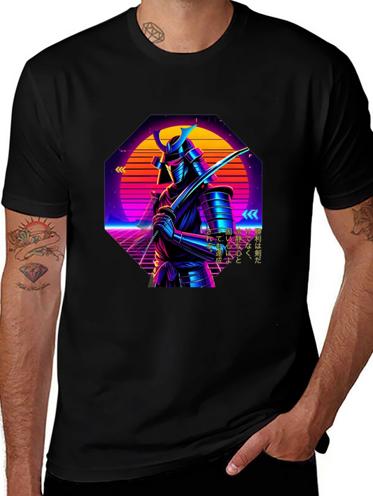 Cyberpunk Samurai Graphic Tee