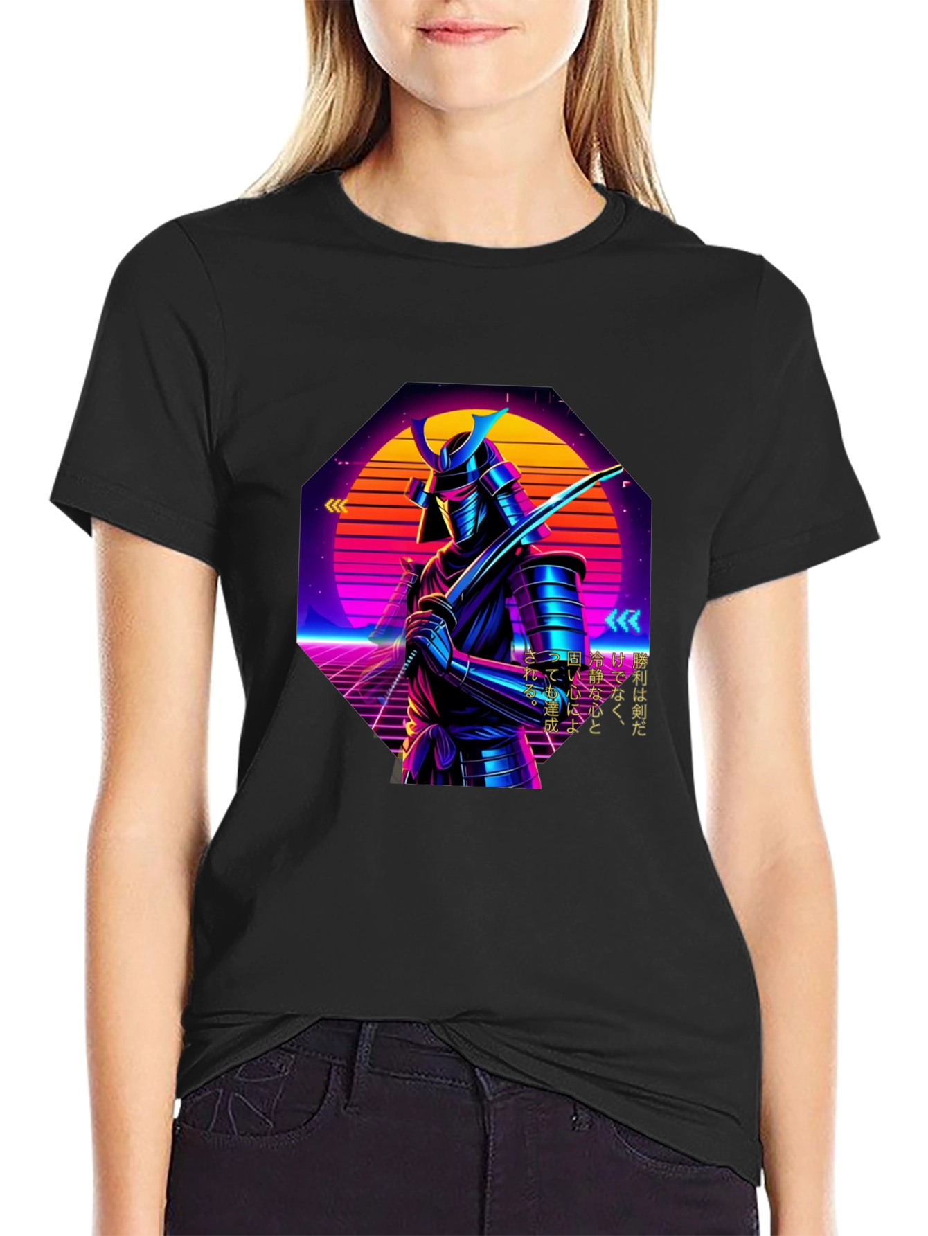 Cyberpunk Samurai Graphic Tee