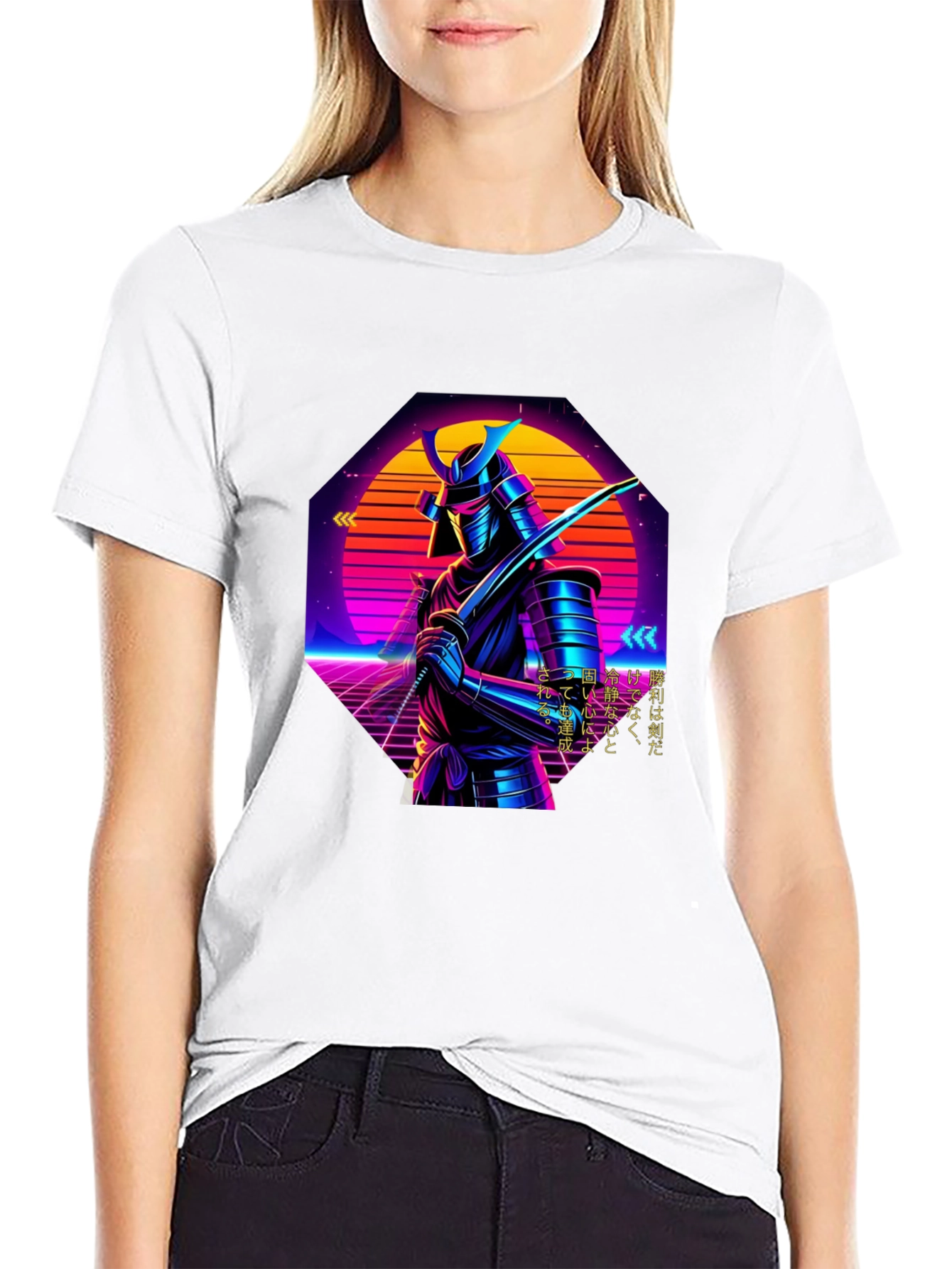 Cyberpunk Samurai Graphic Tee