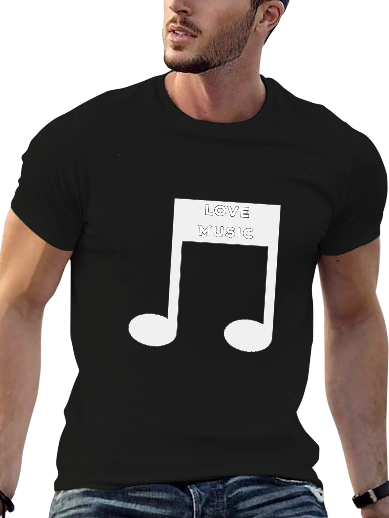 Love Music Graphic Tee - Stylish & Comfortable