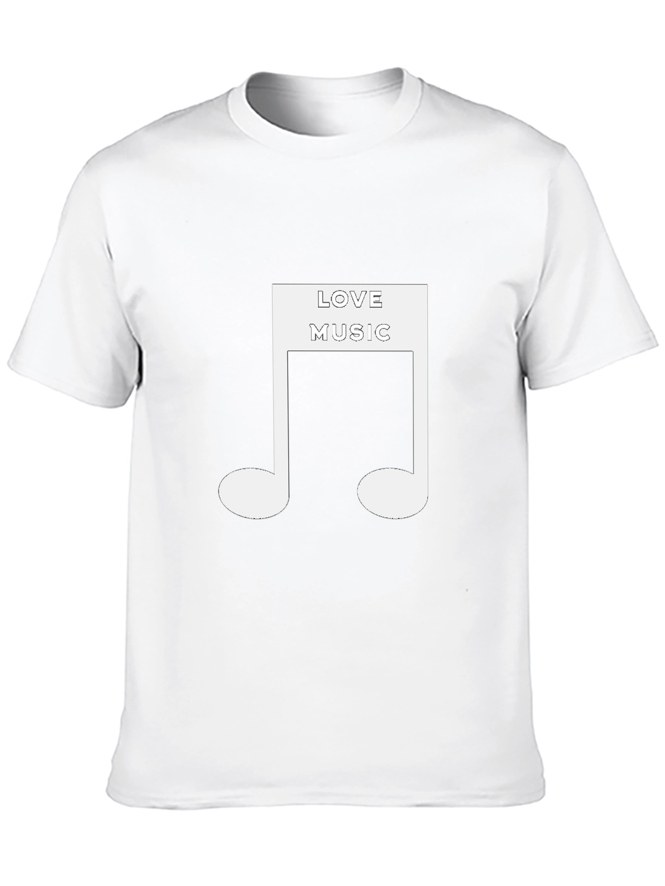 Love Music Graphic Tee - Stylish & Comfortable