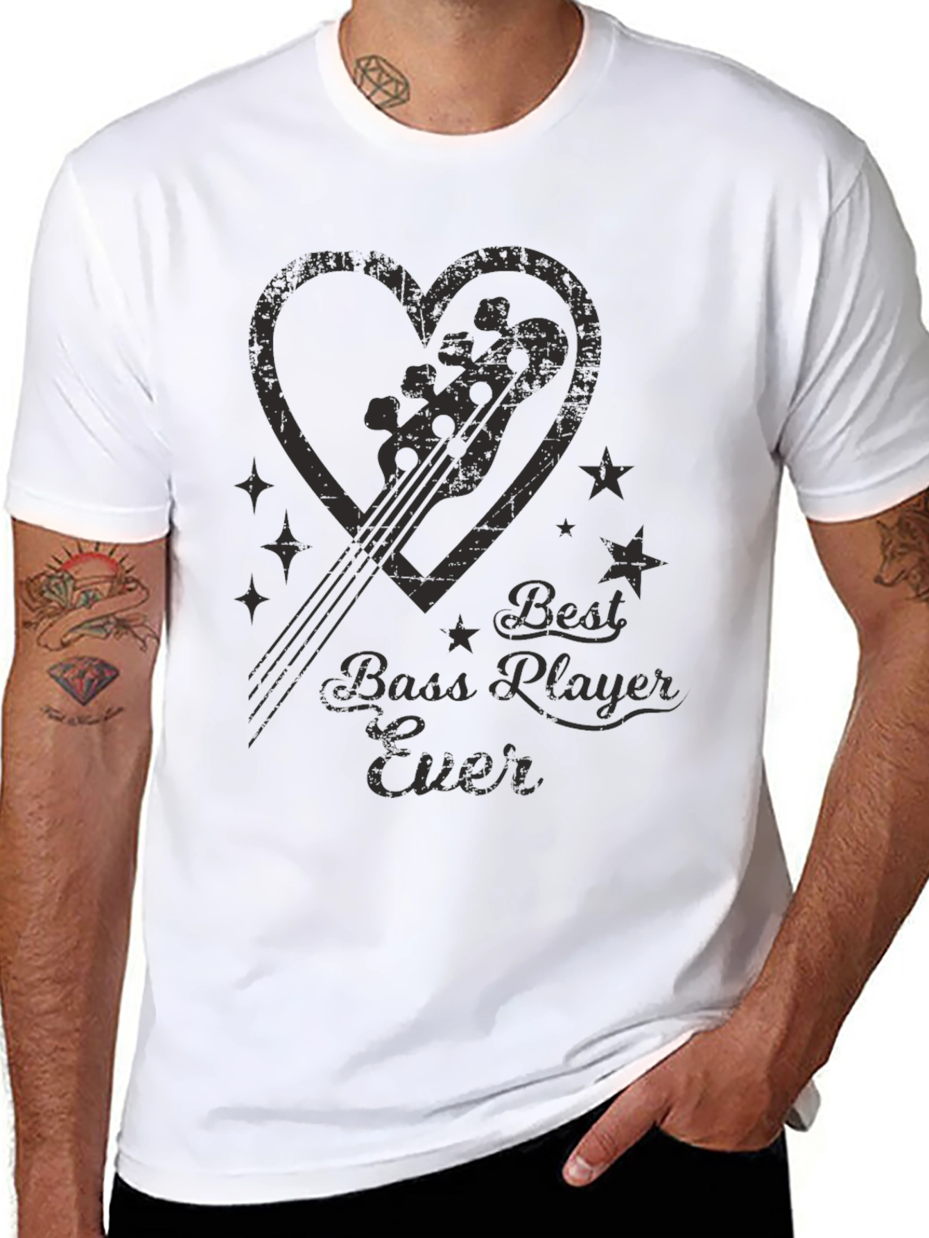 Best Bass Player Ever Graphic T-Shirt