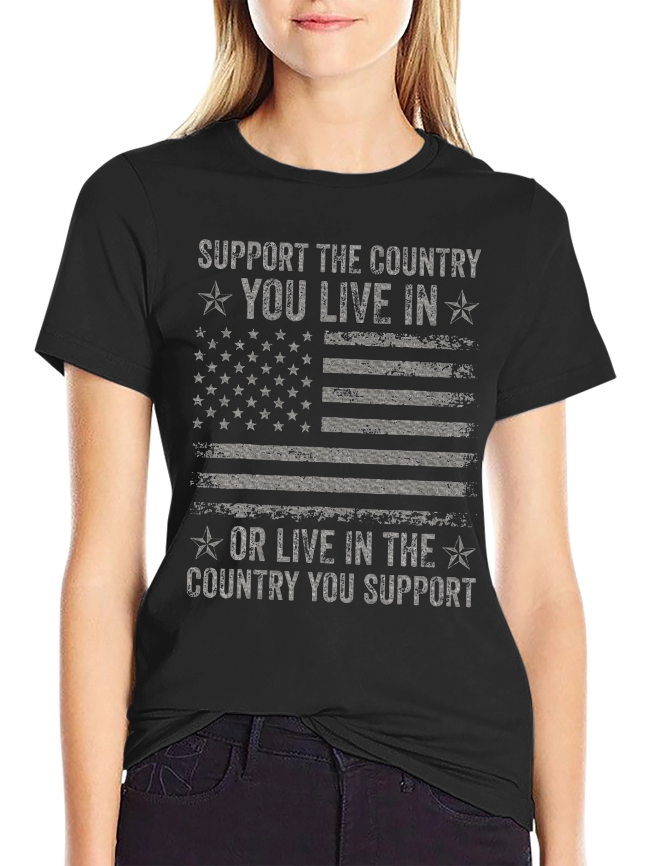 Patriotic USA Flag T-Shirt