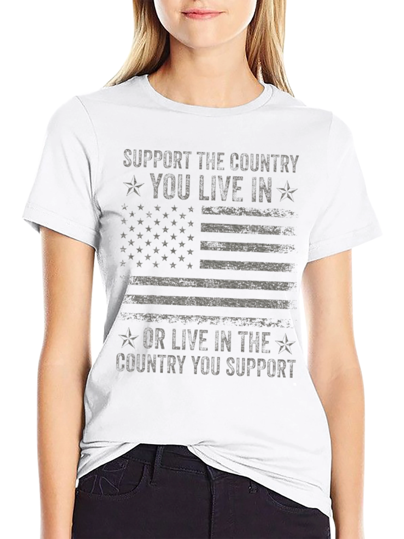 Patriotic USA Flag T-Shirt