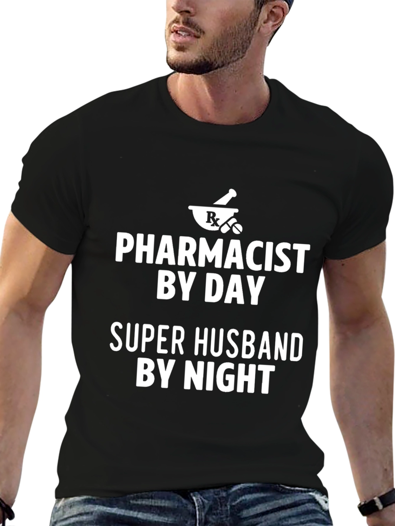 Pharmacist by Day Super Husband by Night T-Shirt