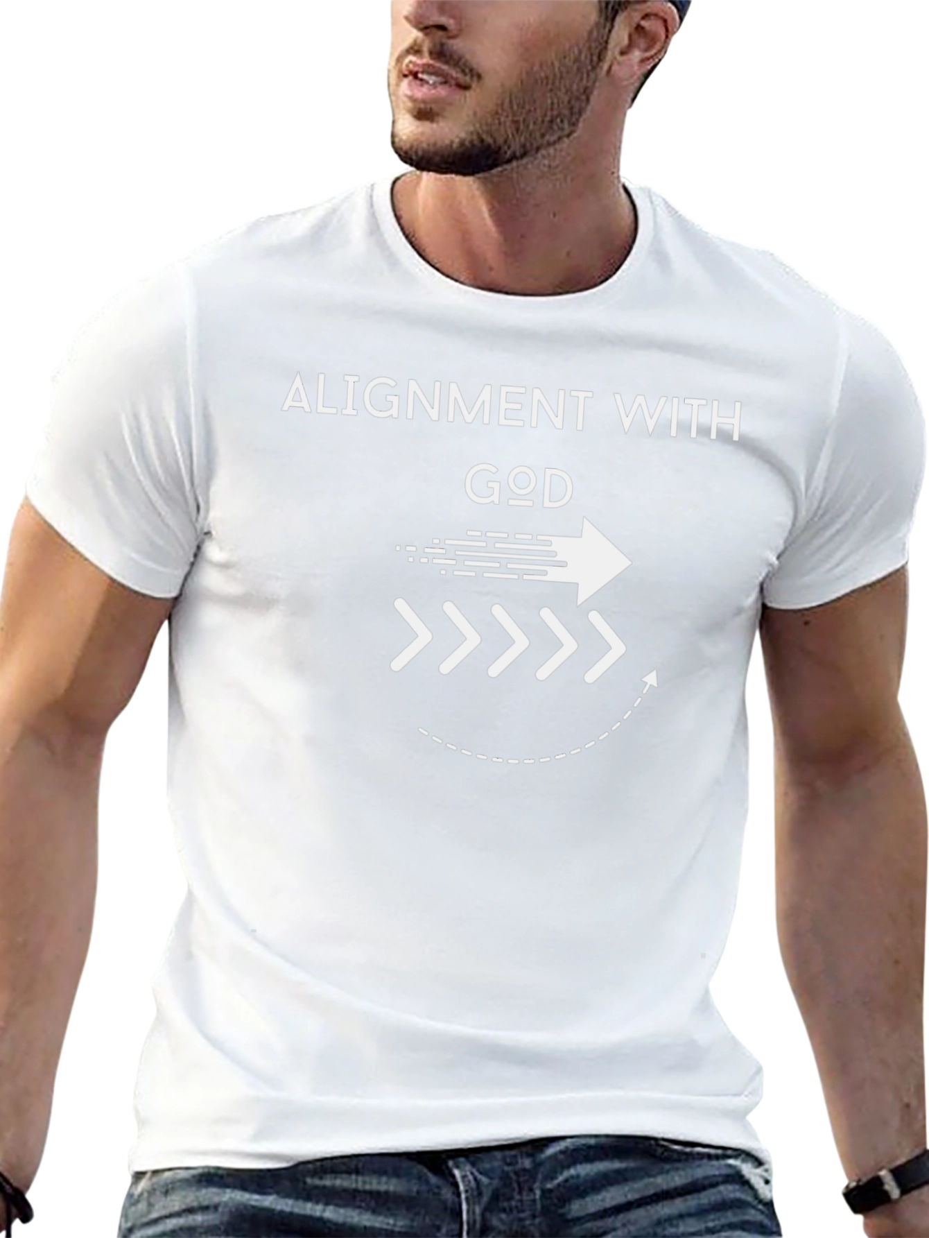 Alignment with God T-Shirt - Faith Based Apparel