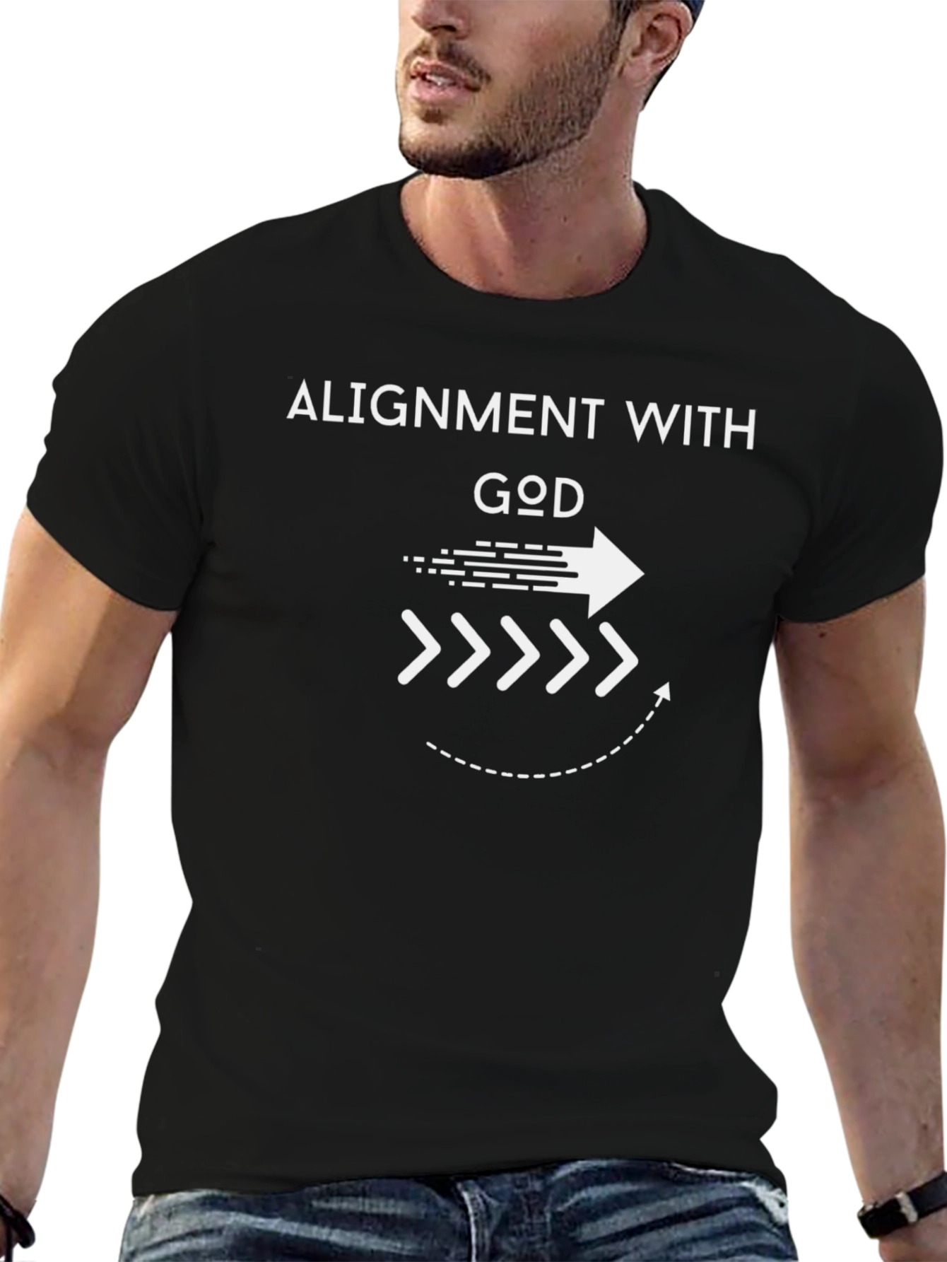 Alignment with God T-Shirt - Faith Based Apparel