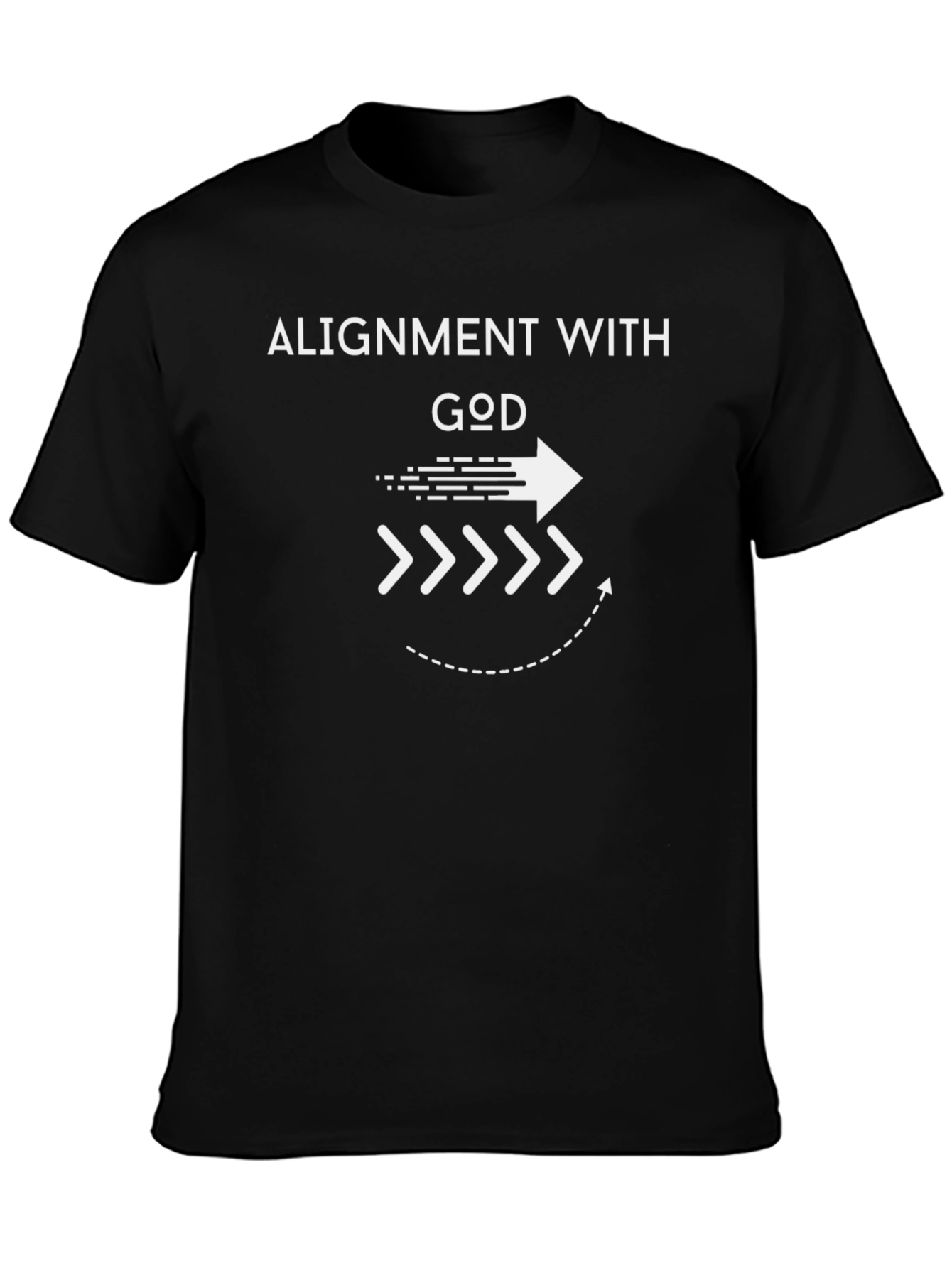 Alignment with God T-Shirt - Faith Based Apparel