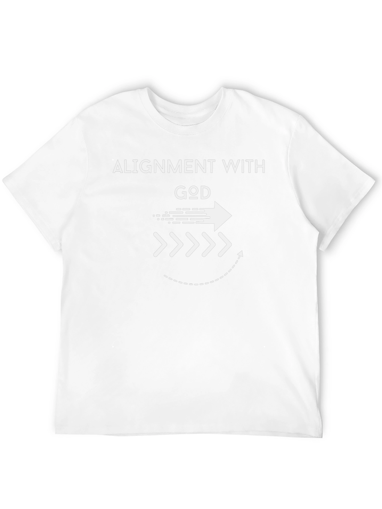 Alignment with God T-Shirt - Faith Based Apparel