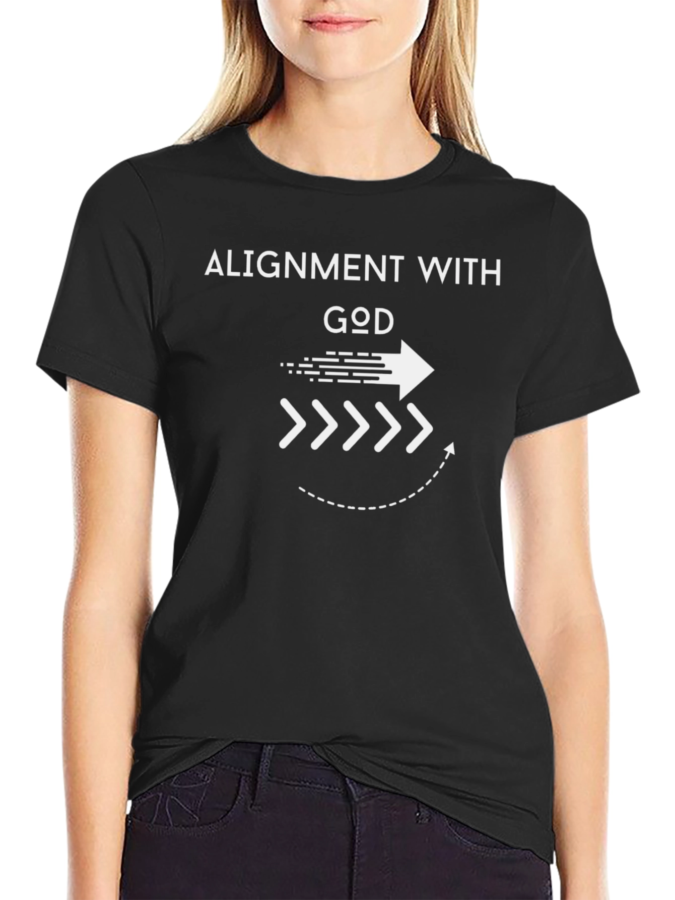 Alignment with God T-Shirt - Faith Based Apparel