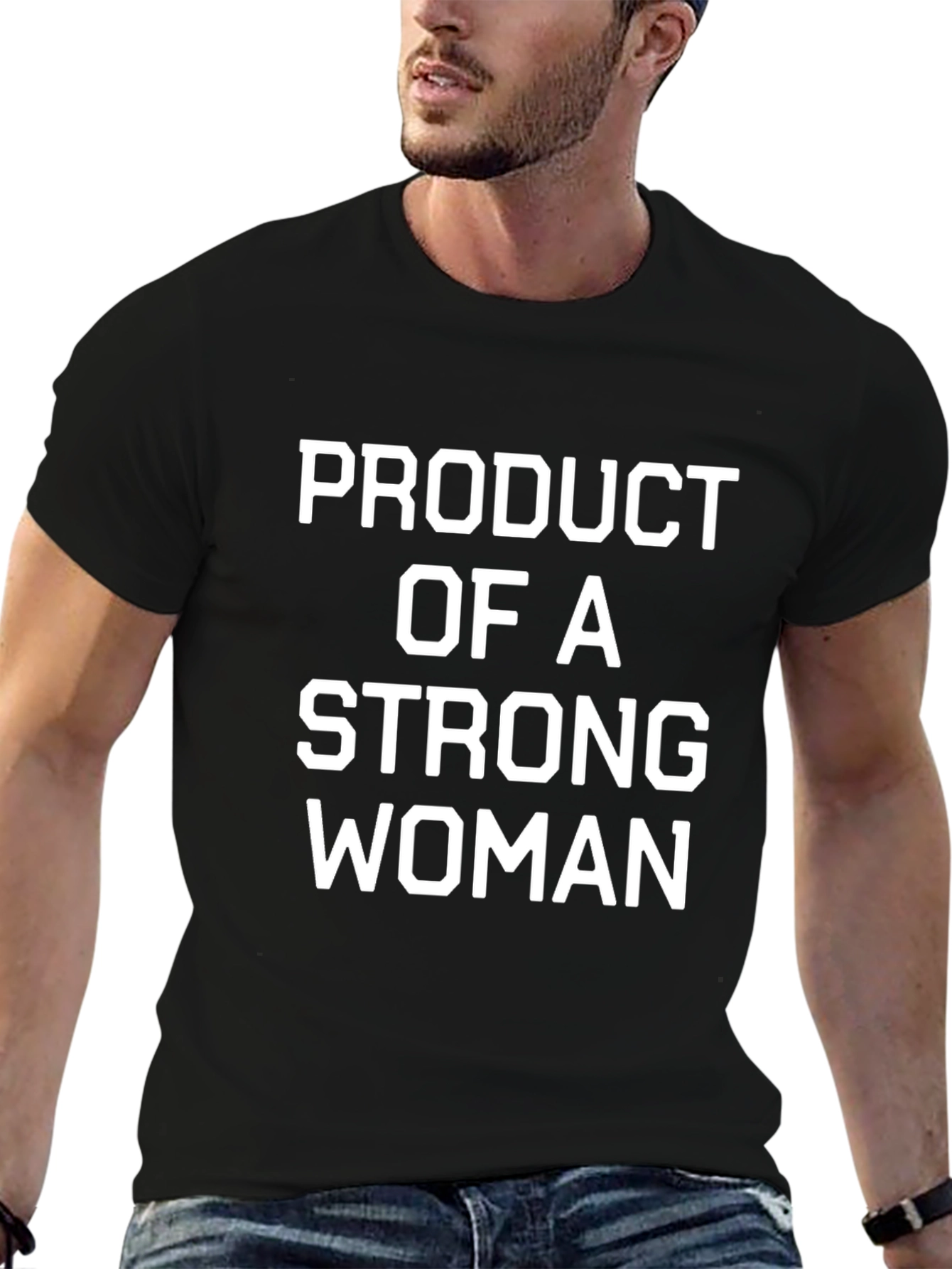Strong Woman Tribute Tee - Black