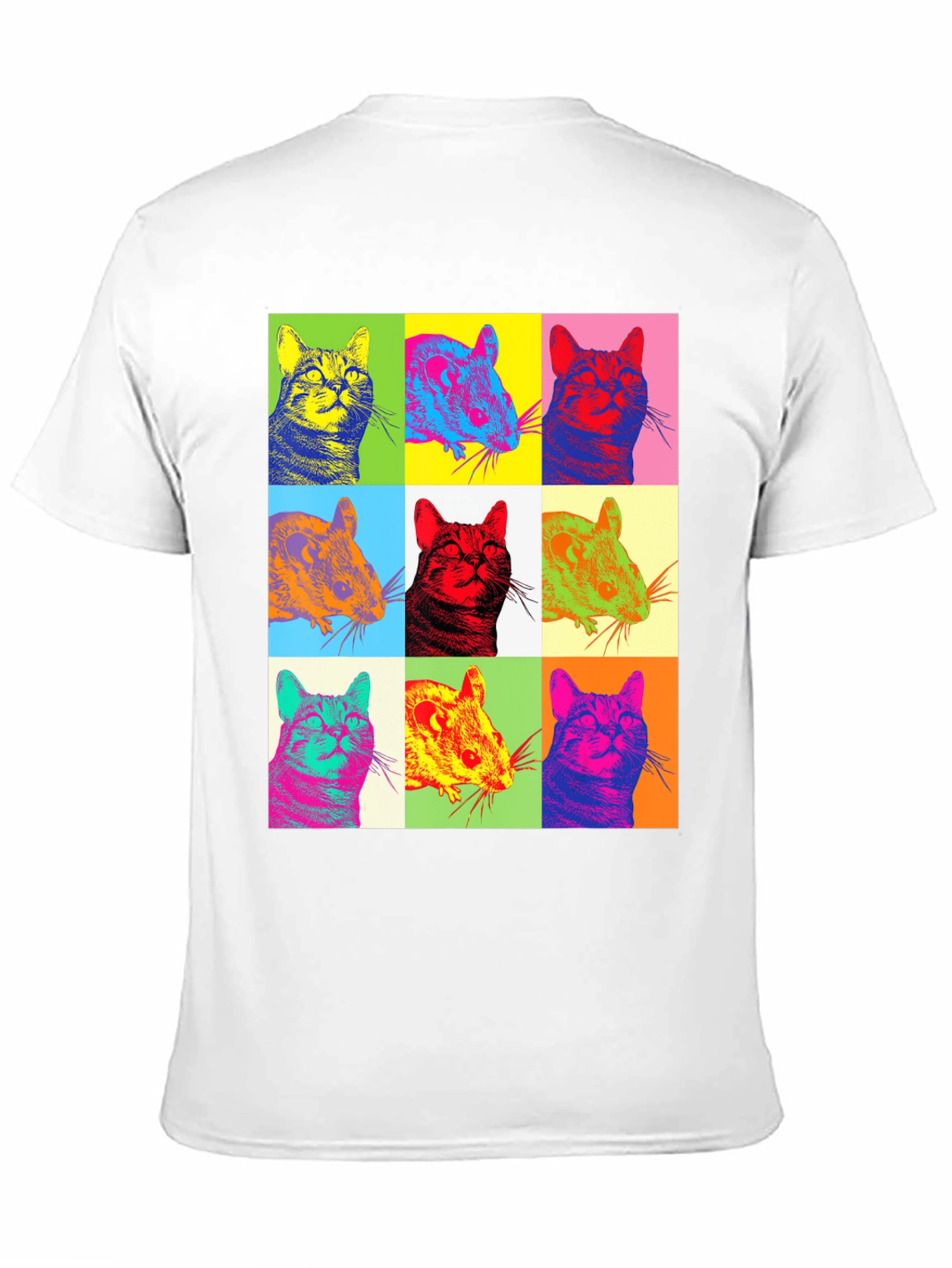 Pop Art Cat & Mouse T-Shirt