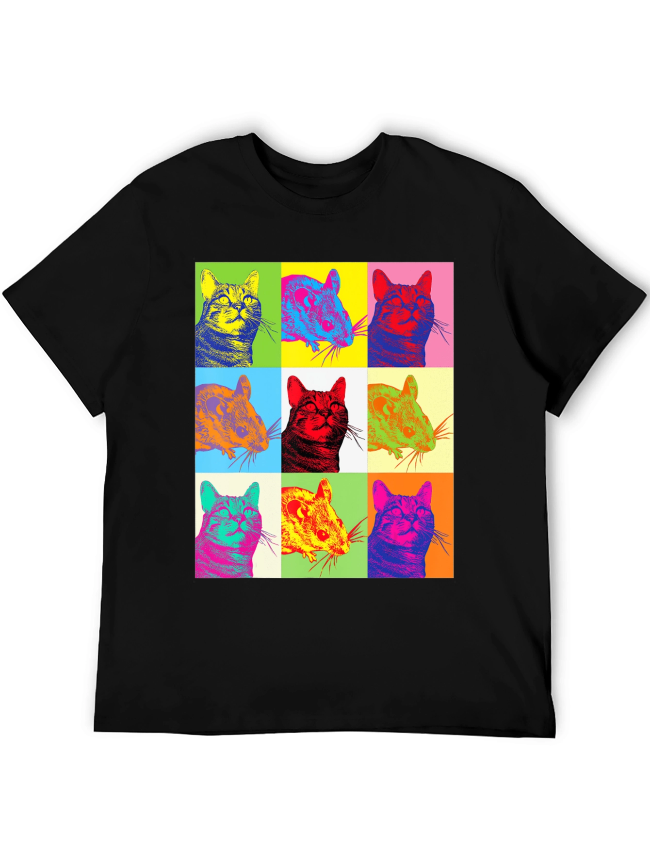 Pop Art Cat & Mouse T-Shirt