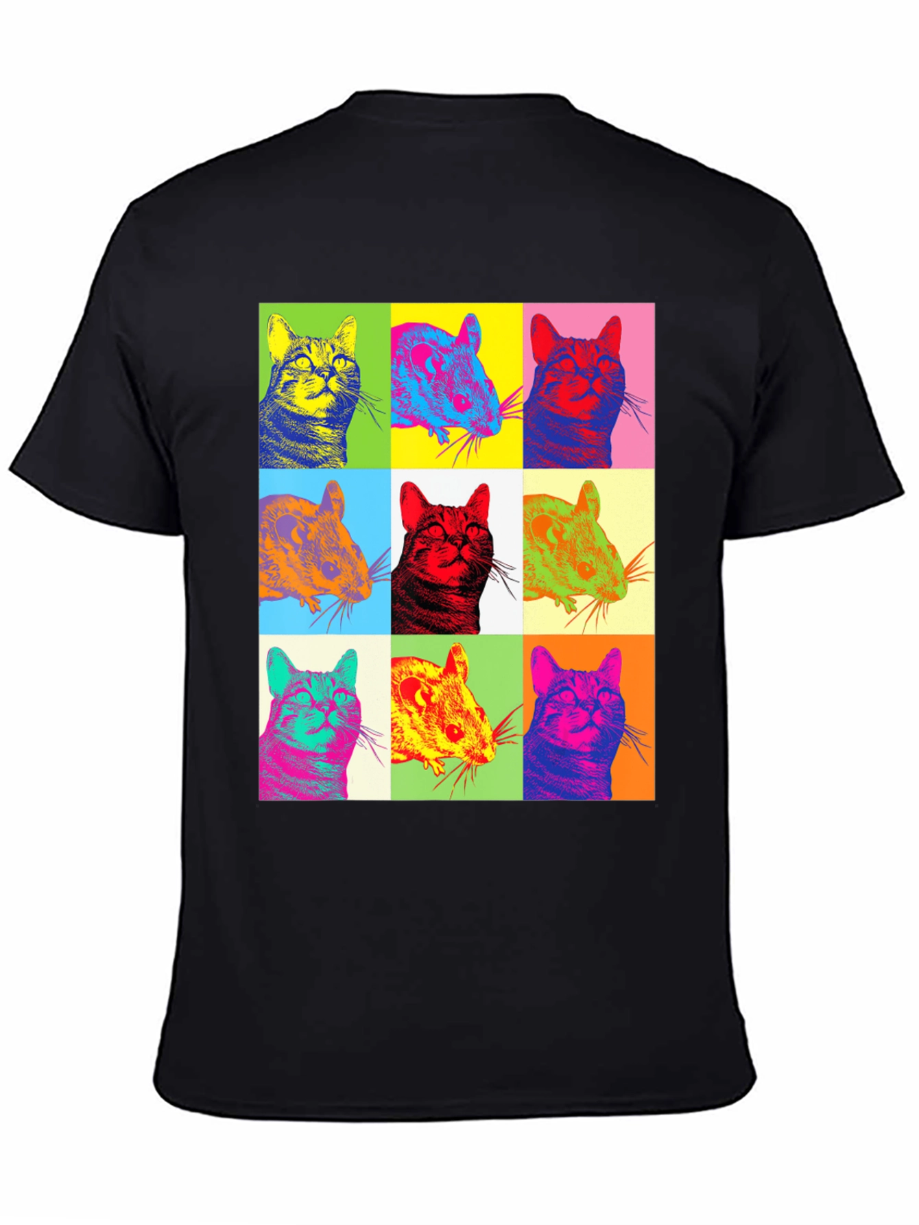 Pop Art Cat & Mouse T-Shirt