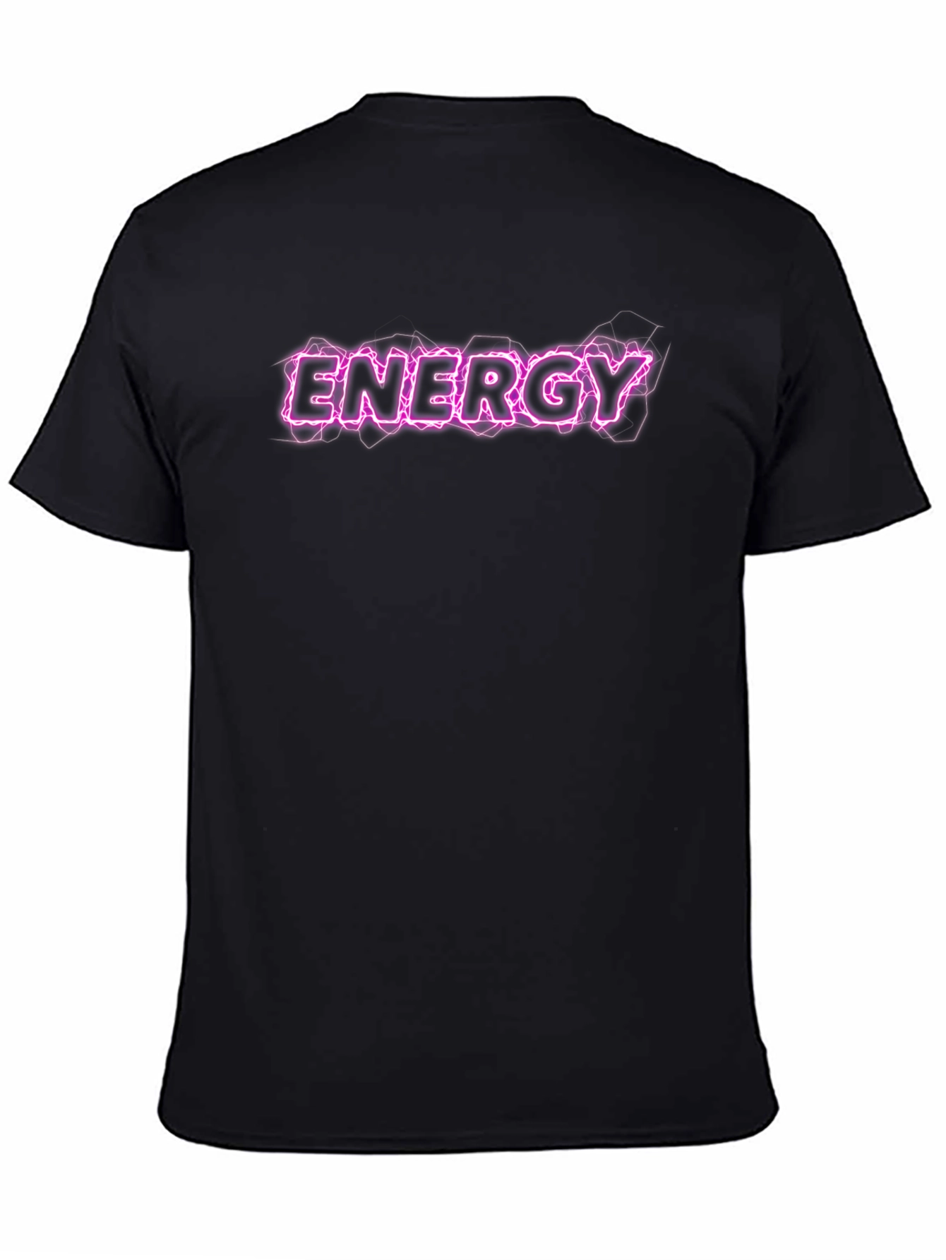 Energy Graphic Tee - Bold Electric Design