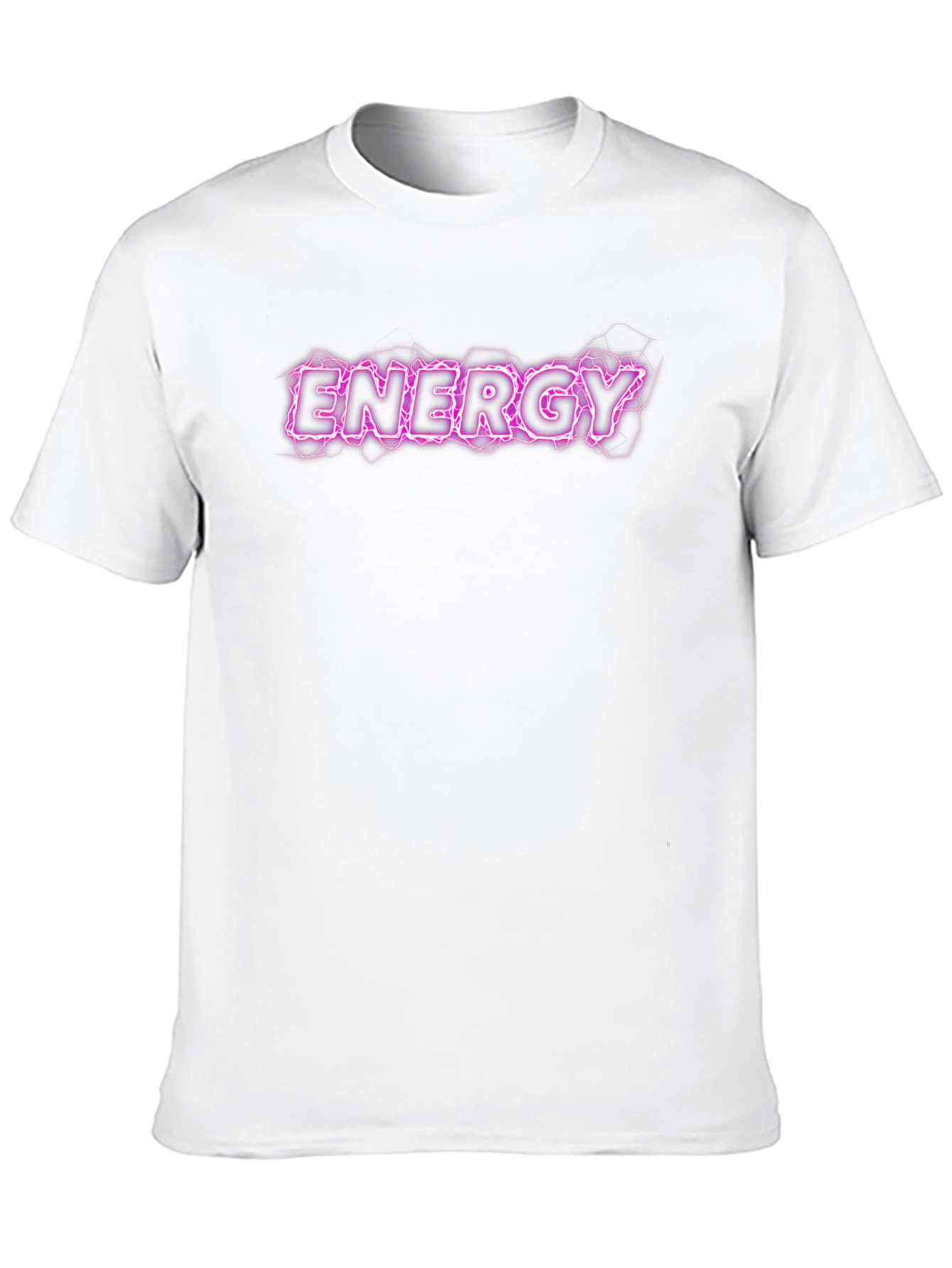 Energy Graphic Tee - Bold Electric Design