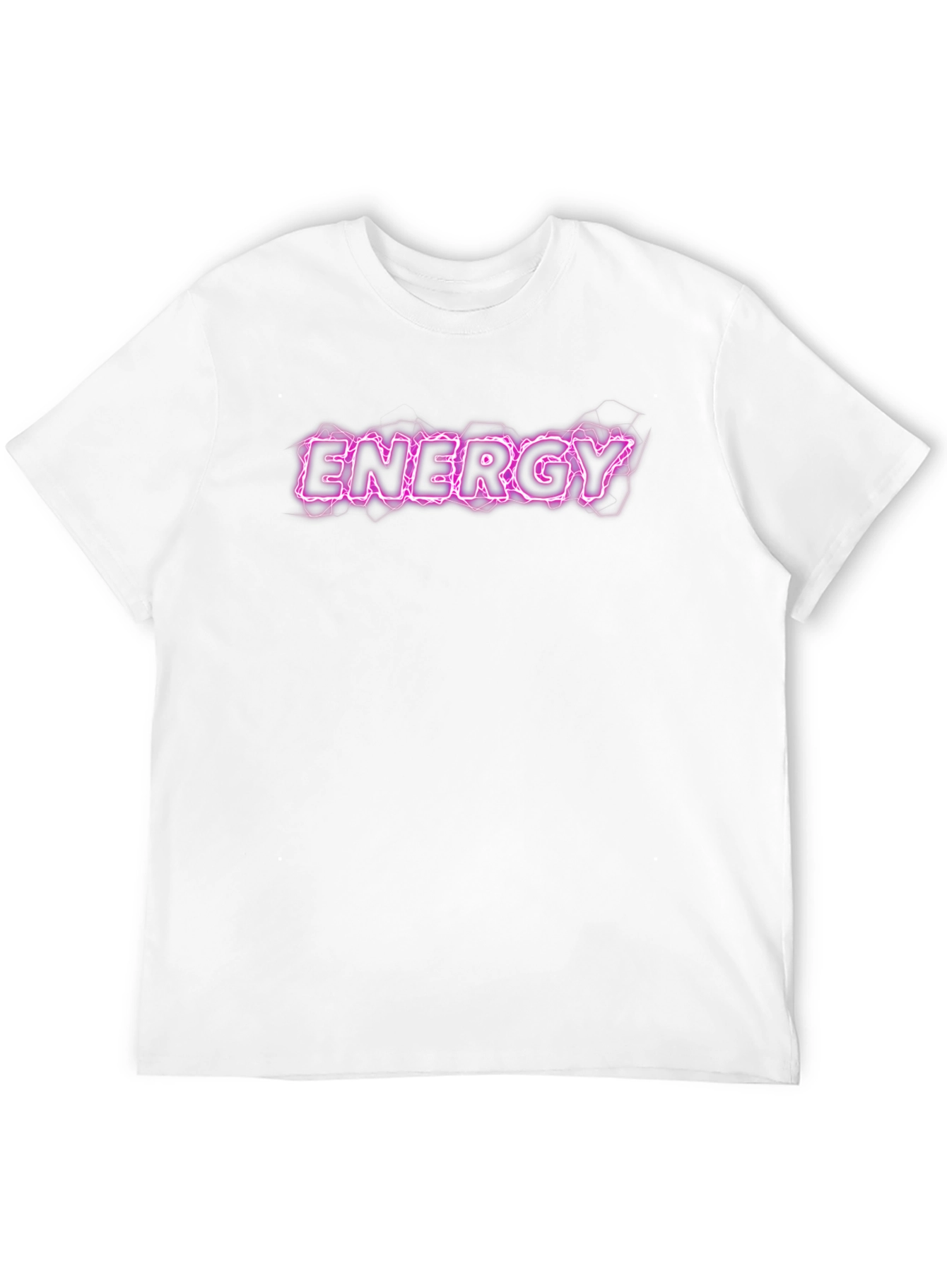Energy Graphic Tee - Bold Electric Design