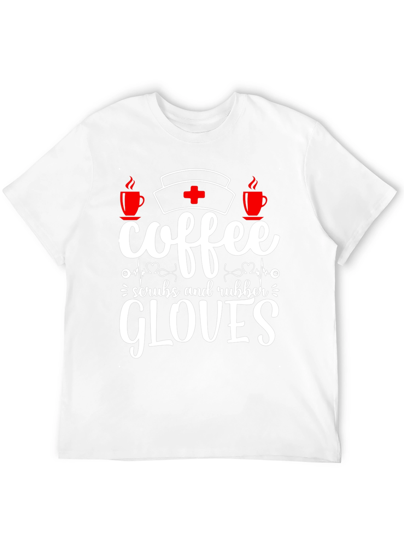 Coffee Scrubs Rubber Gloves T-Shirt