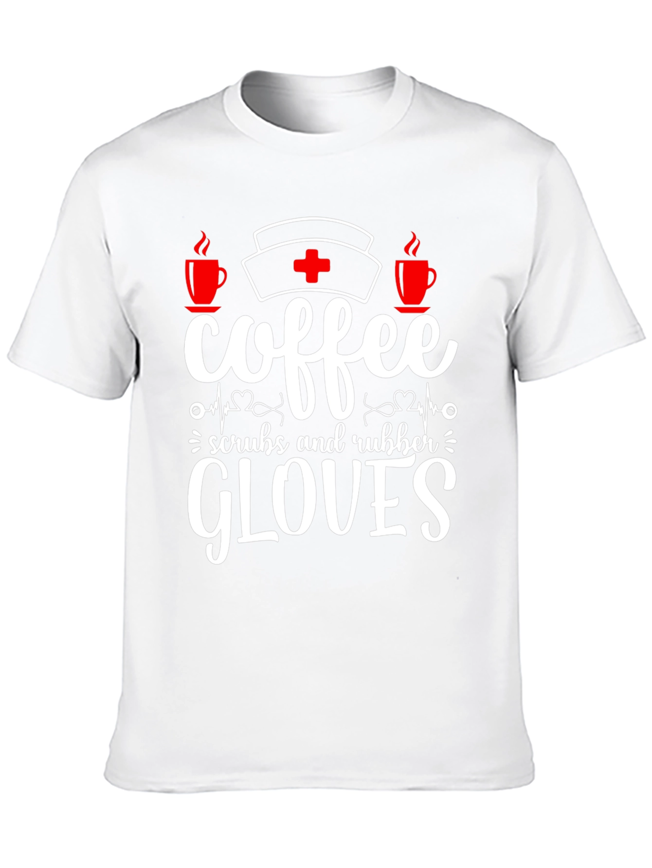 Coffee Scrubs Rubber Gloves T-Shirt