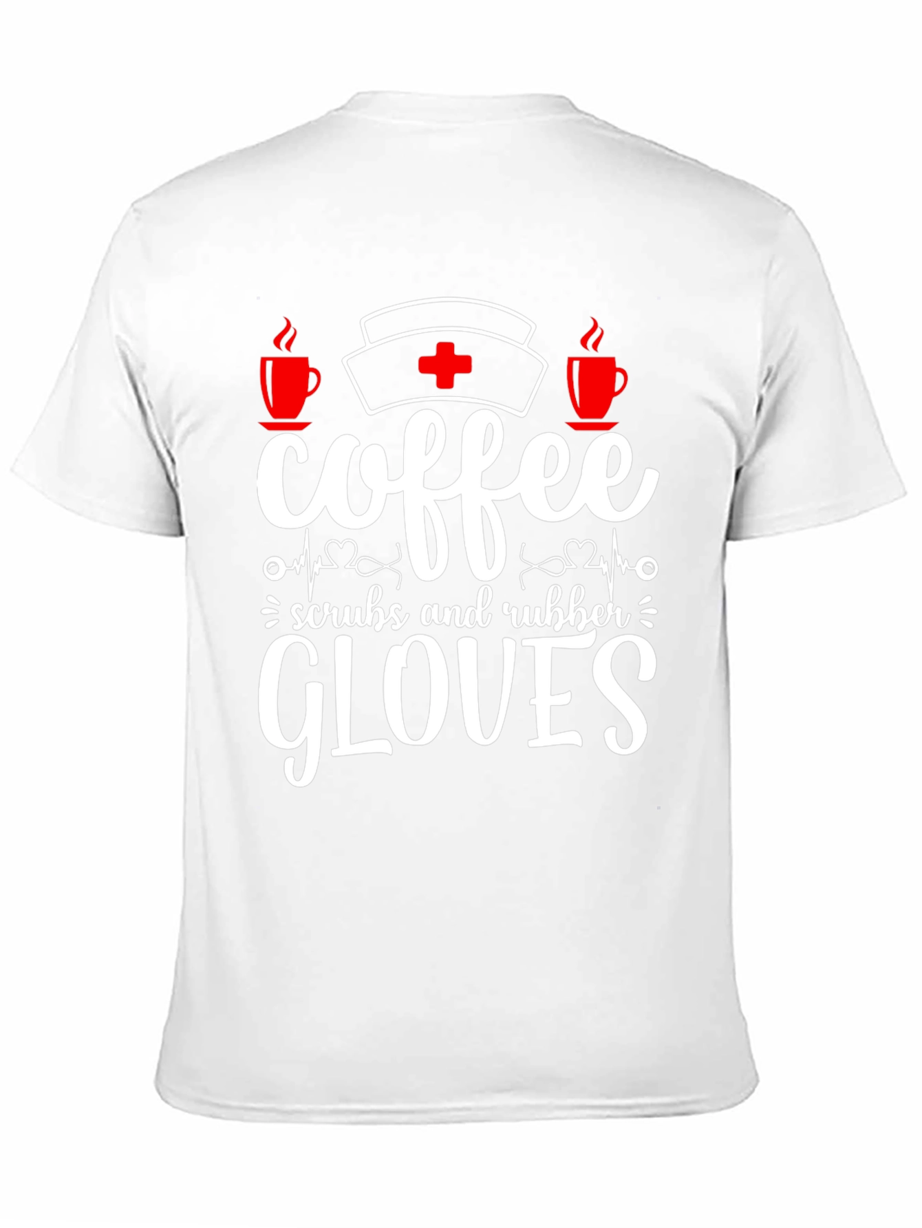 Coffee Scrubs Rubber Gloves T-Shirt