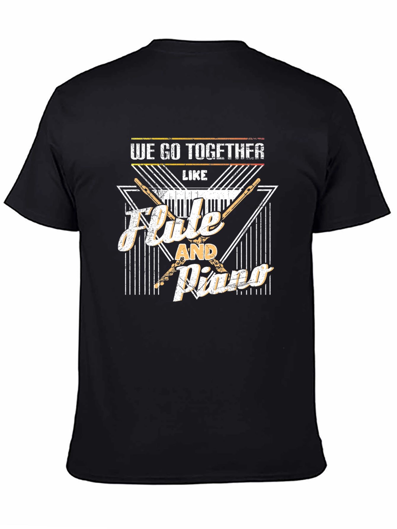 Flute and Piano Music T-Shirt