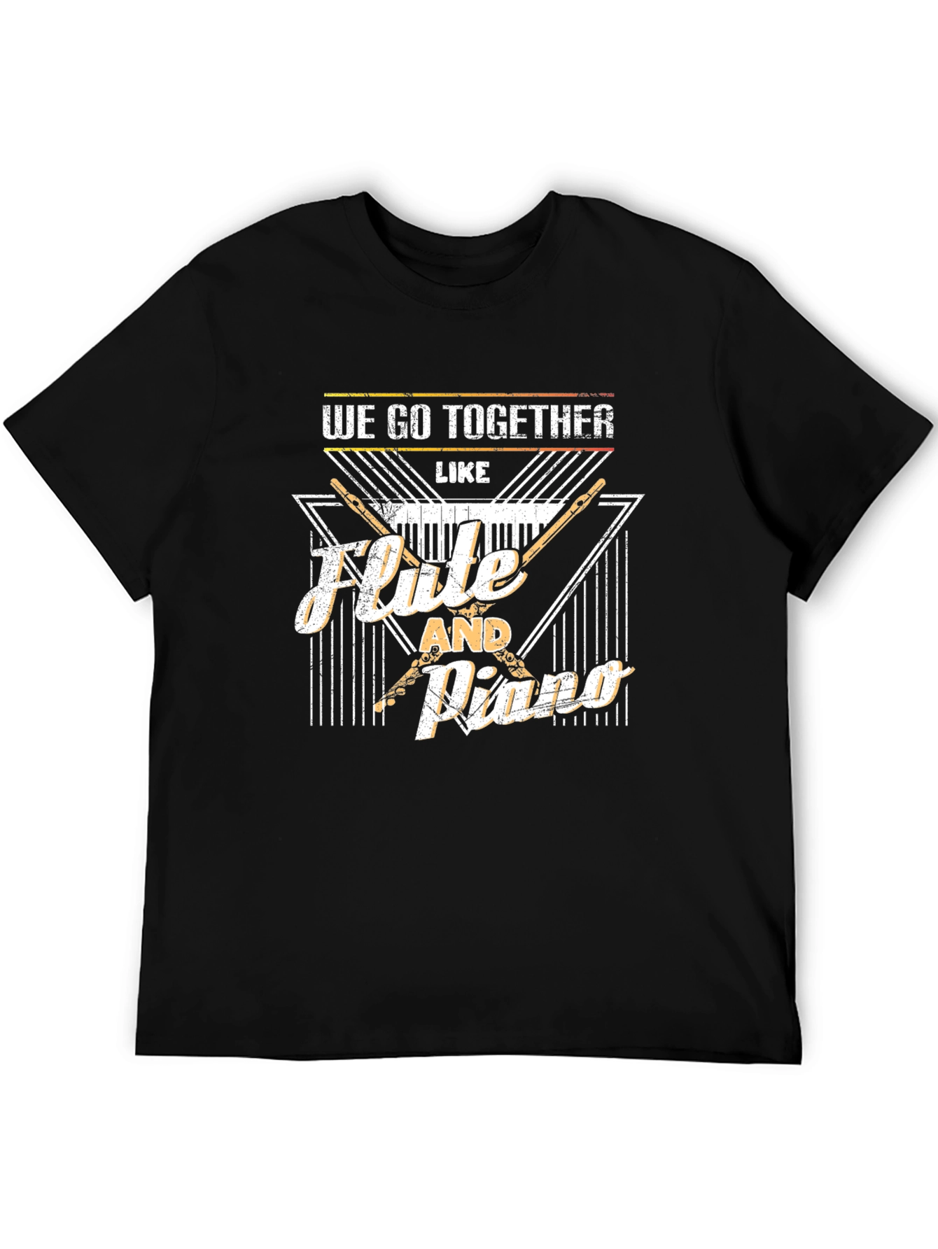 Flute and Piano Music T-Shirt