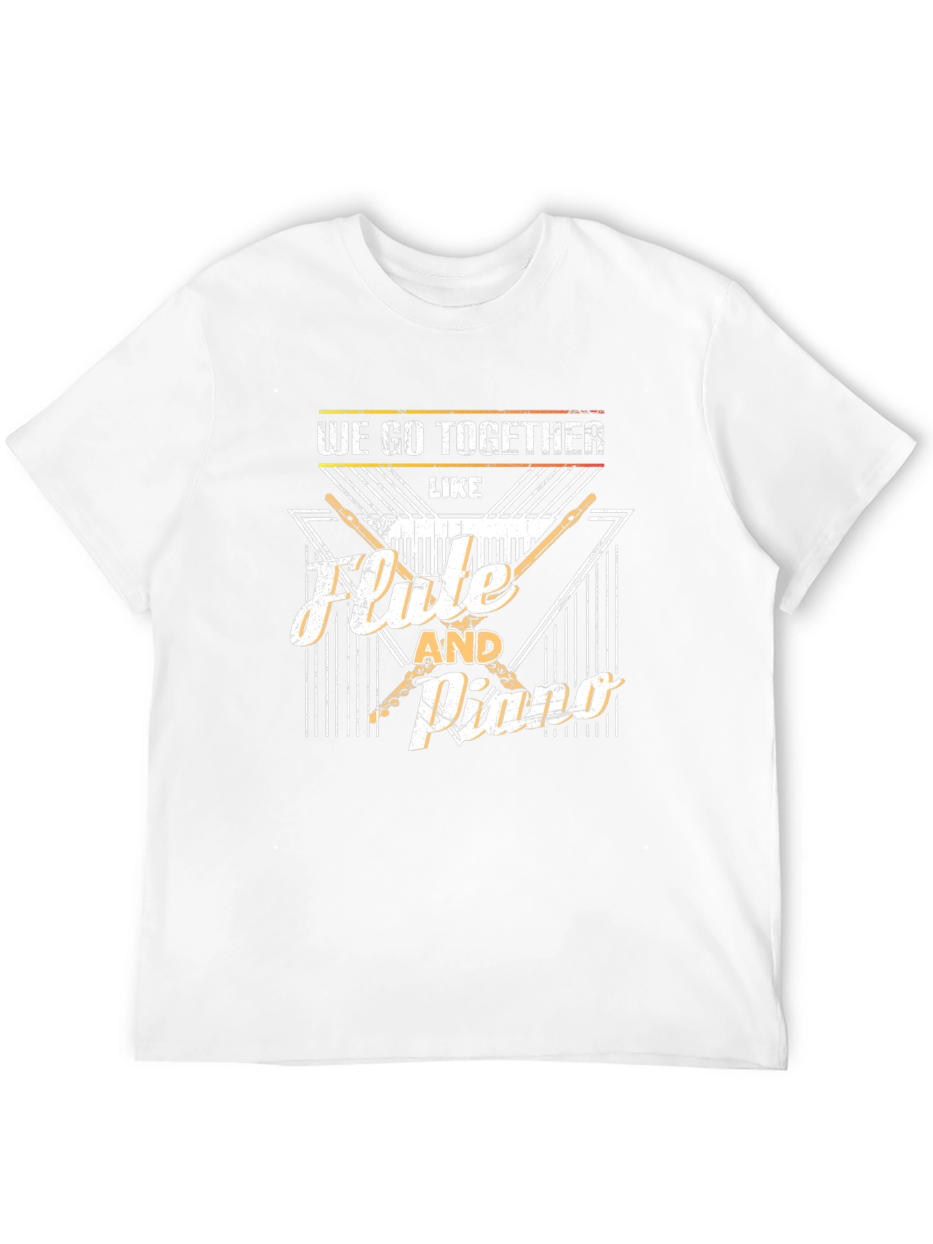 Flute and Piano Music T-Shirt