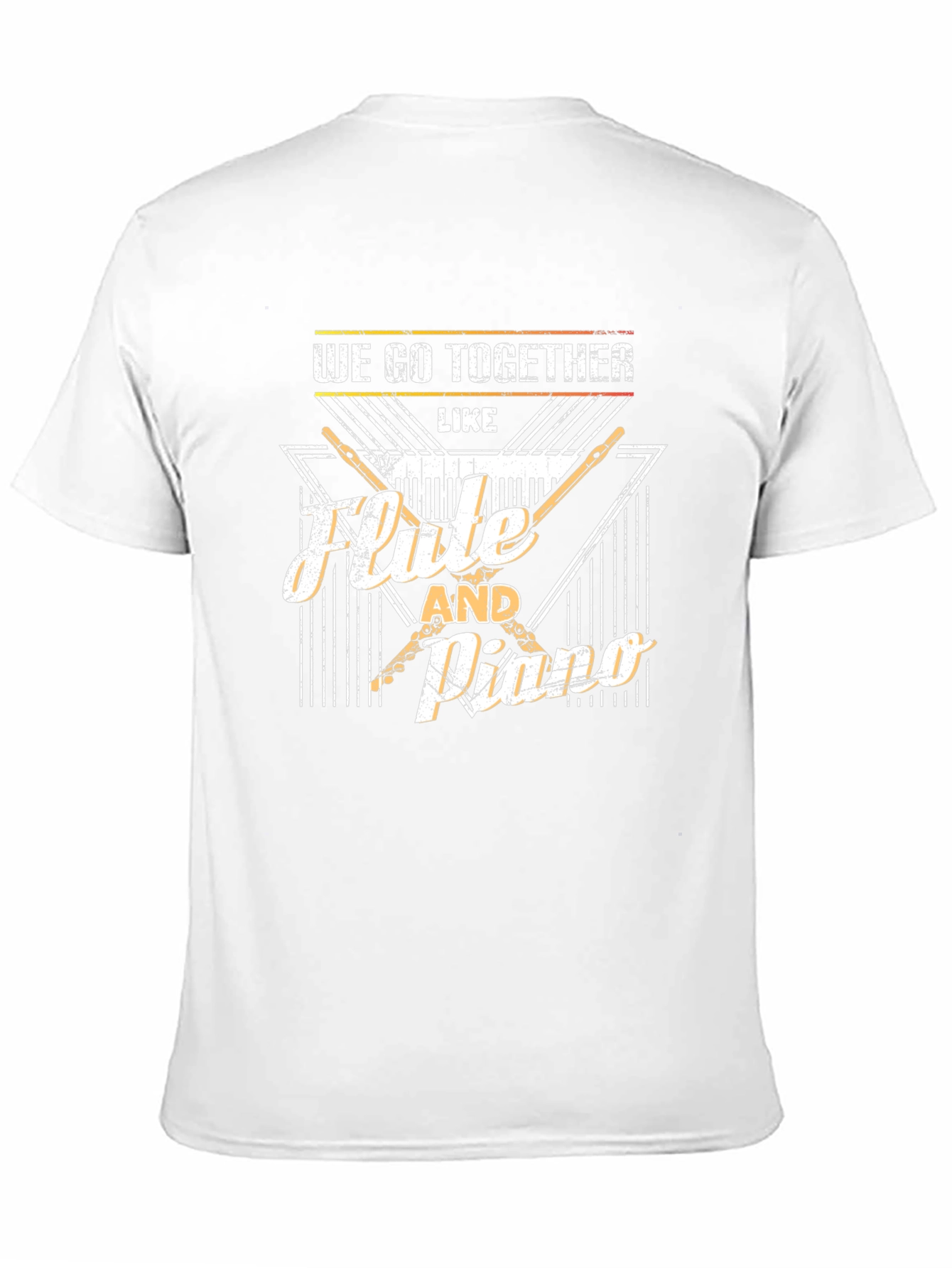 Flute and Piano Music T-Shirt