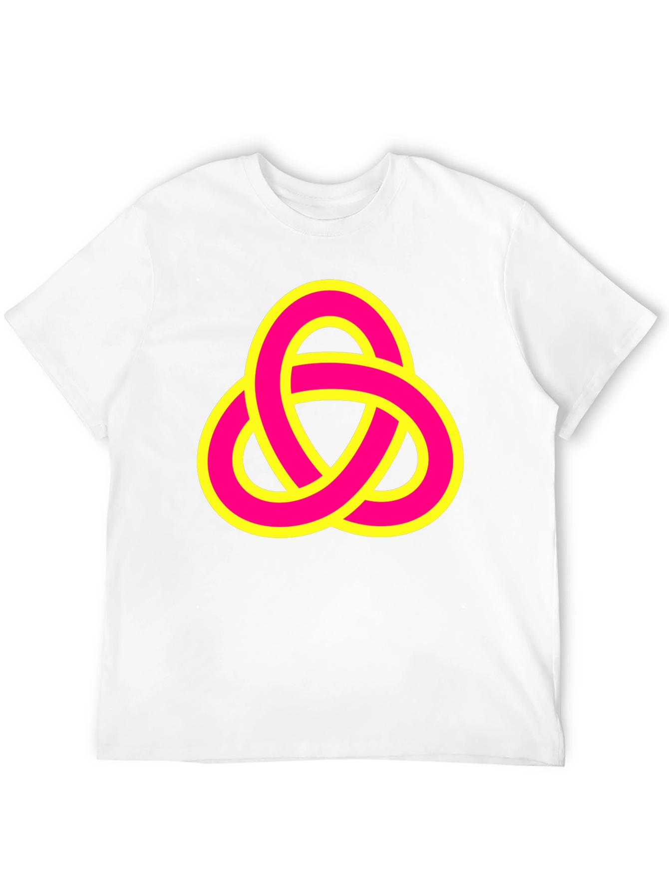 Abstract Knot Graphic Tee - Stylish & Unique Design