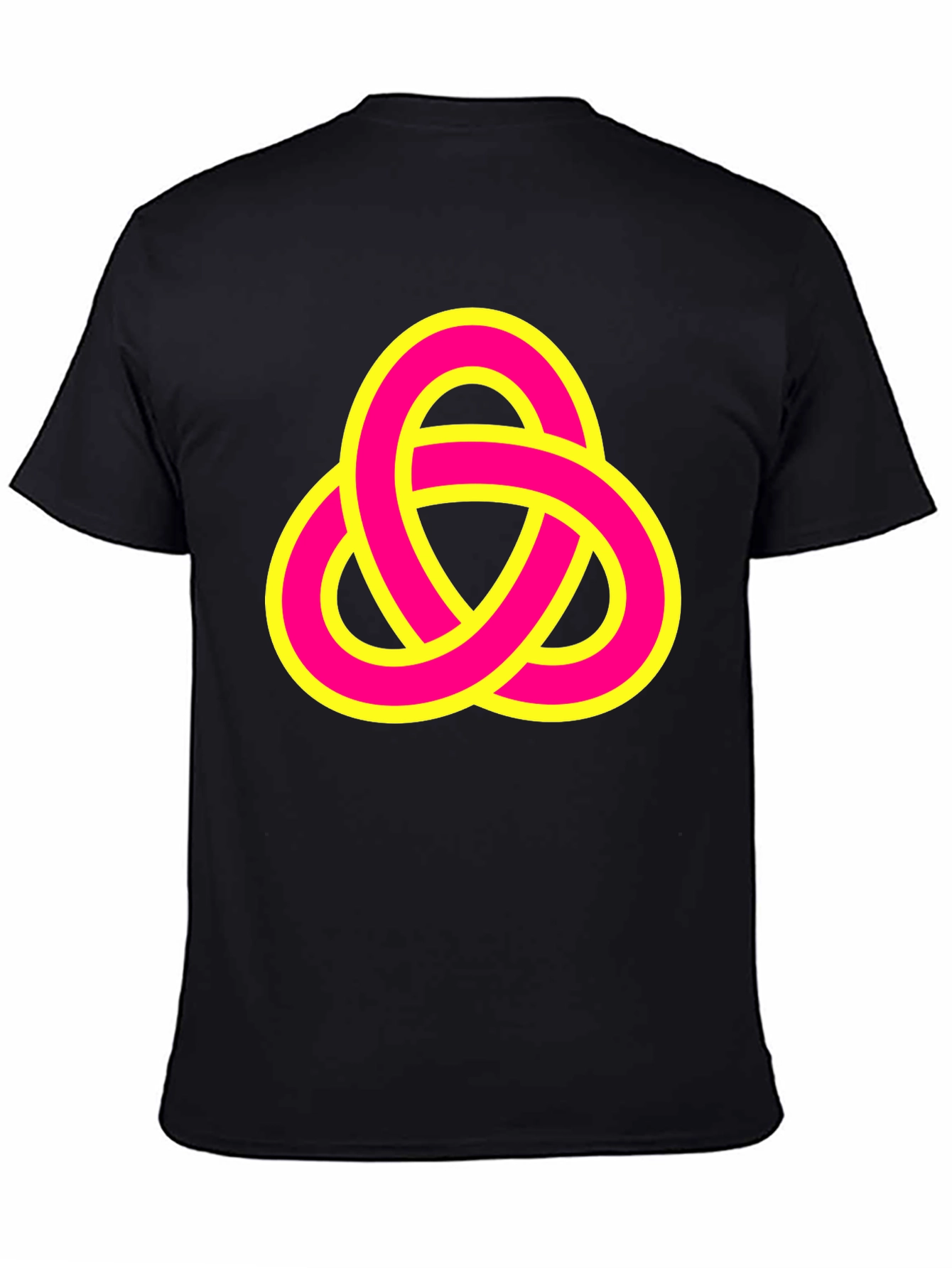 Abstract Knot Graphic Tee - Stylish & Unique Design