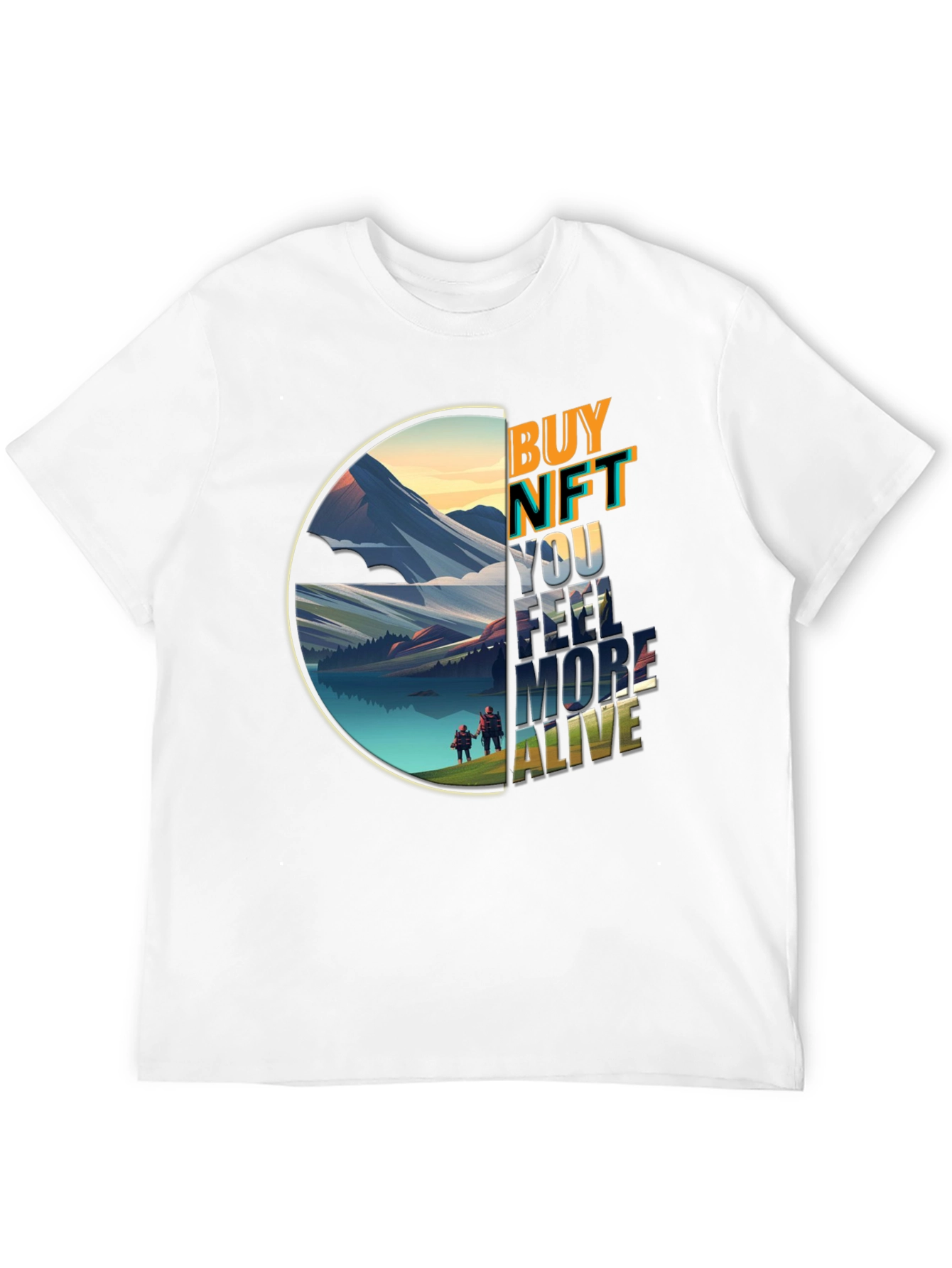 Buy NFT Feel More Alive Graphic T-Shirt