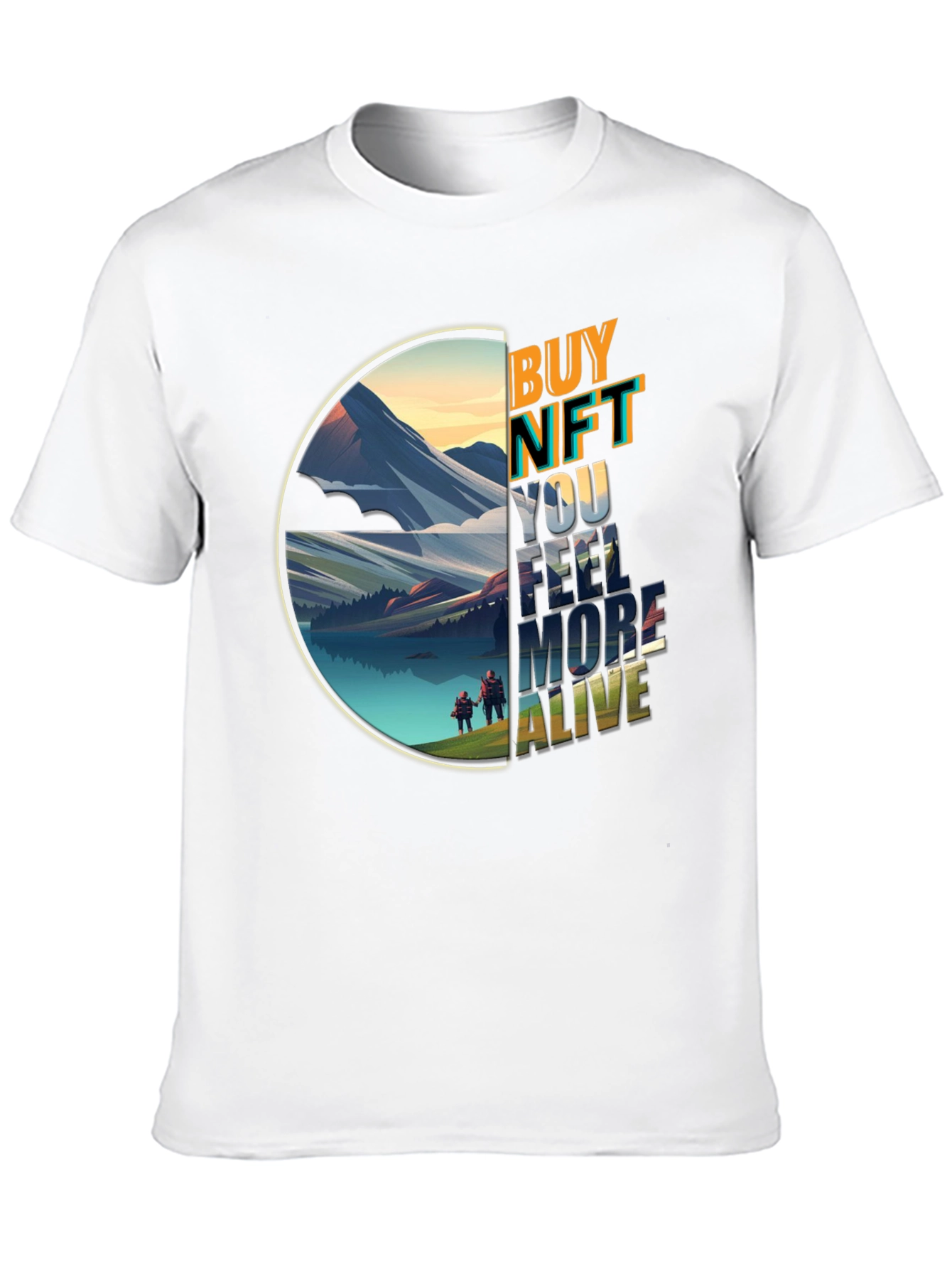 Buy NFT Feel More Alive Graphic T-Shirt