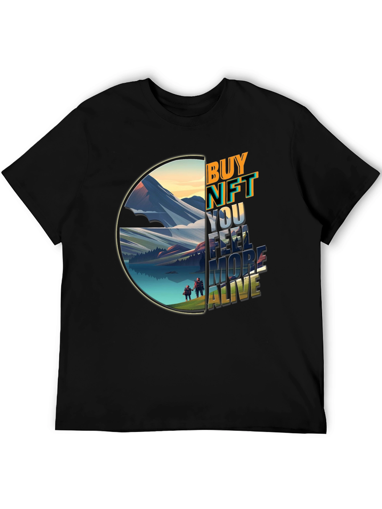 Buy NFT Feel More Alive Graphic T-Shirt