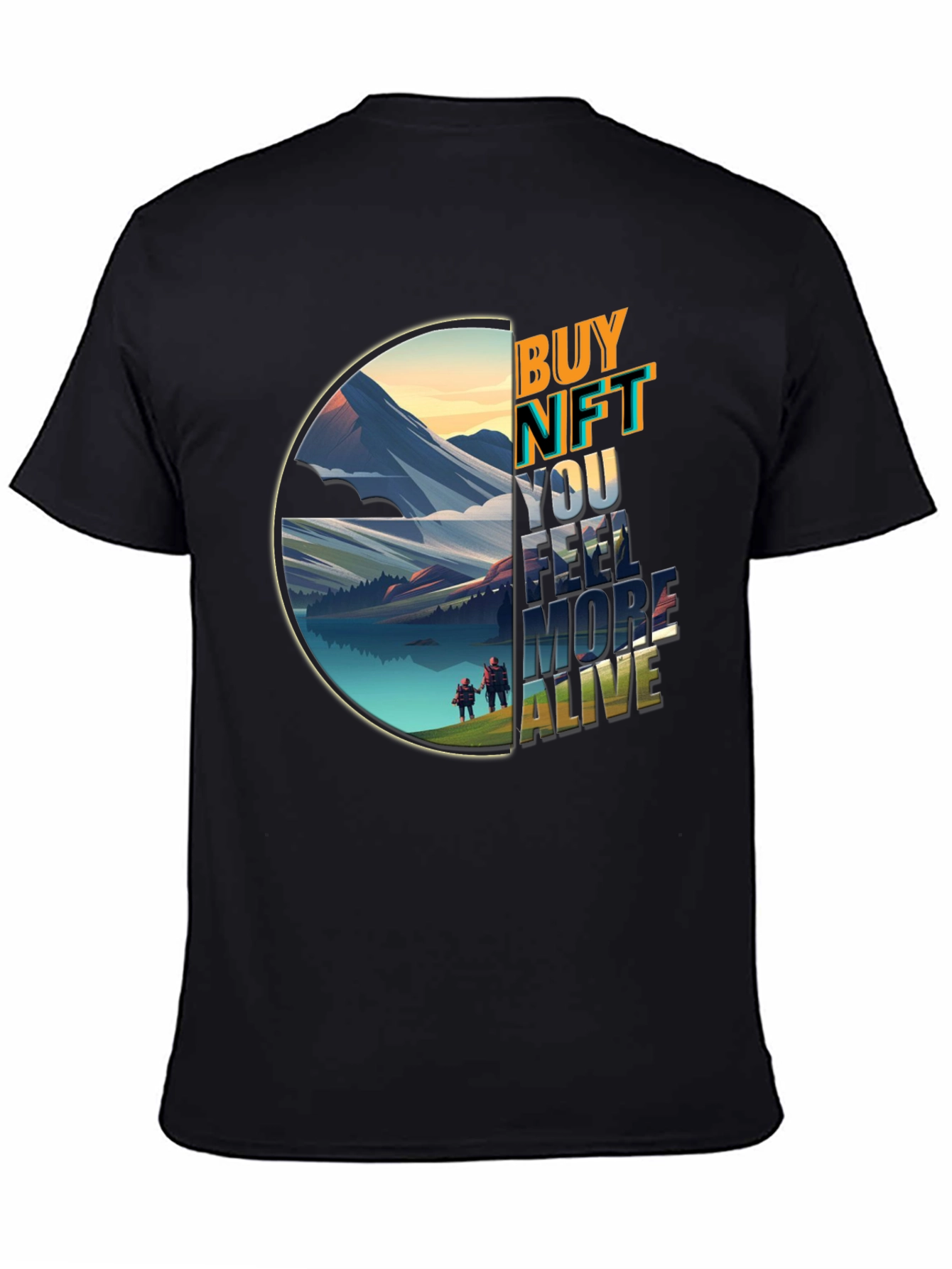Buy NFT Feel More Alive Graphic T-Shirt