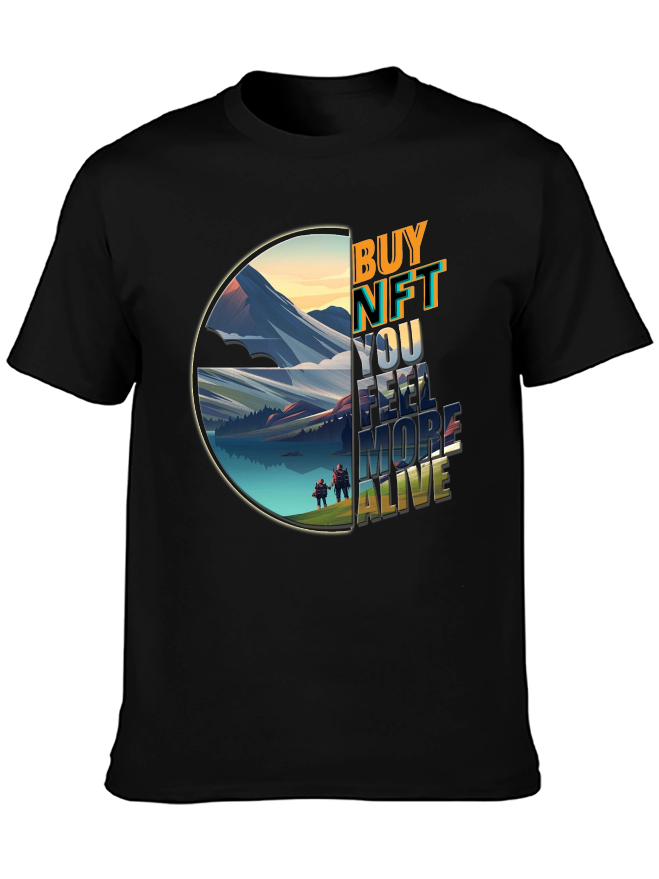 Buy NFT Feel More Alive Graphic T-Shirt