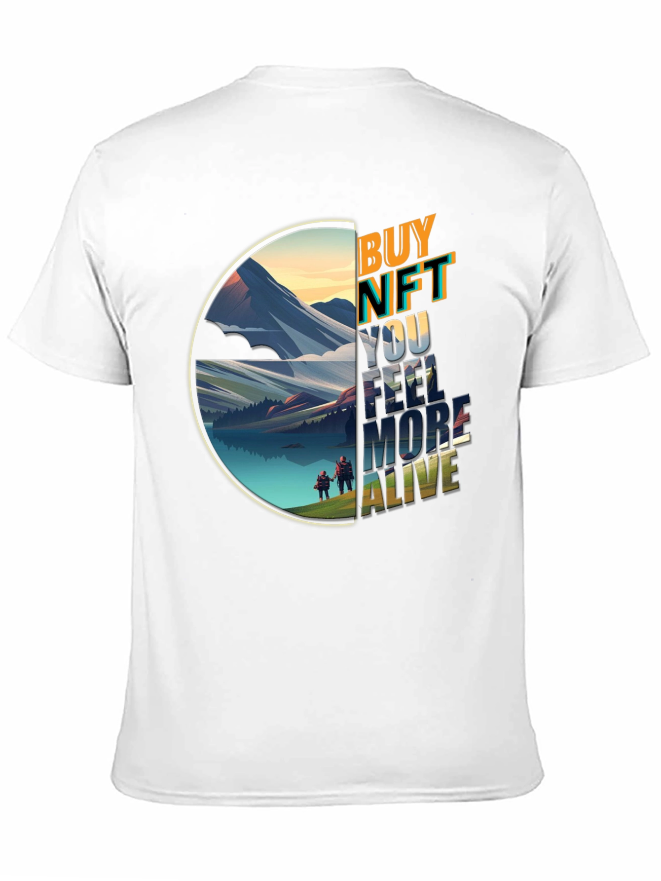 Buy NFT Feel More Alive Graphic T-Shirt