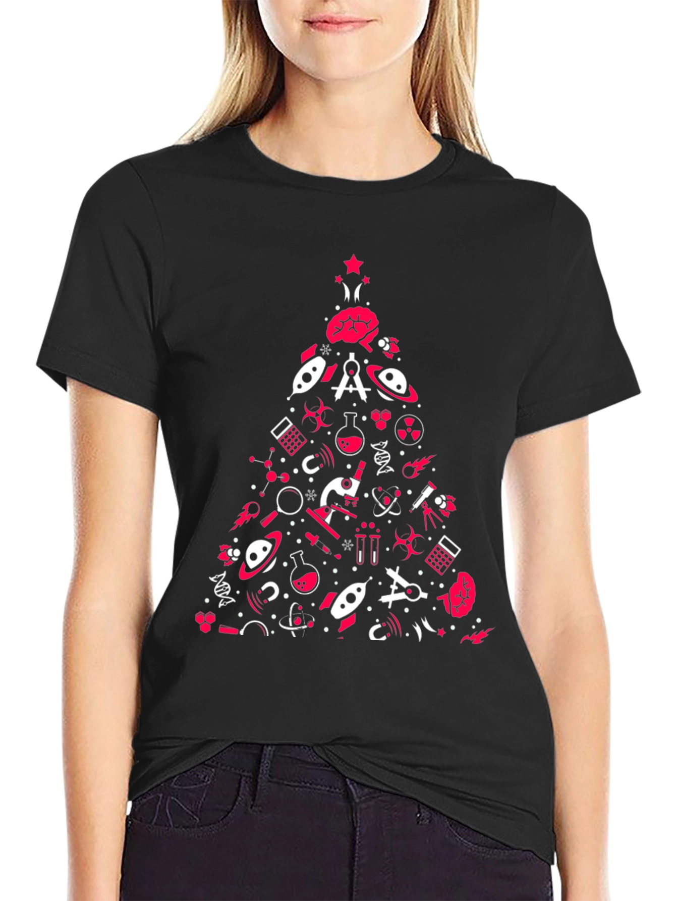 Science Christmas T-Shirt - Holiday Geek Style