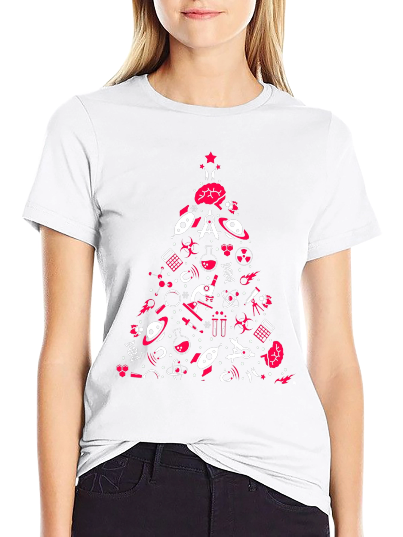 Science Christmas T-Shirt - Holiday Geek Style