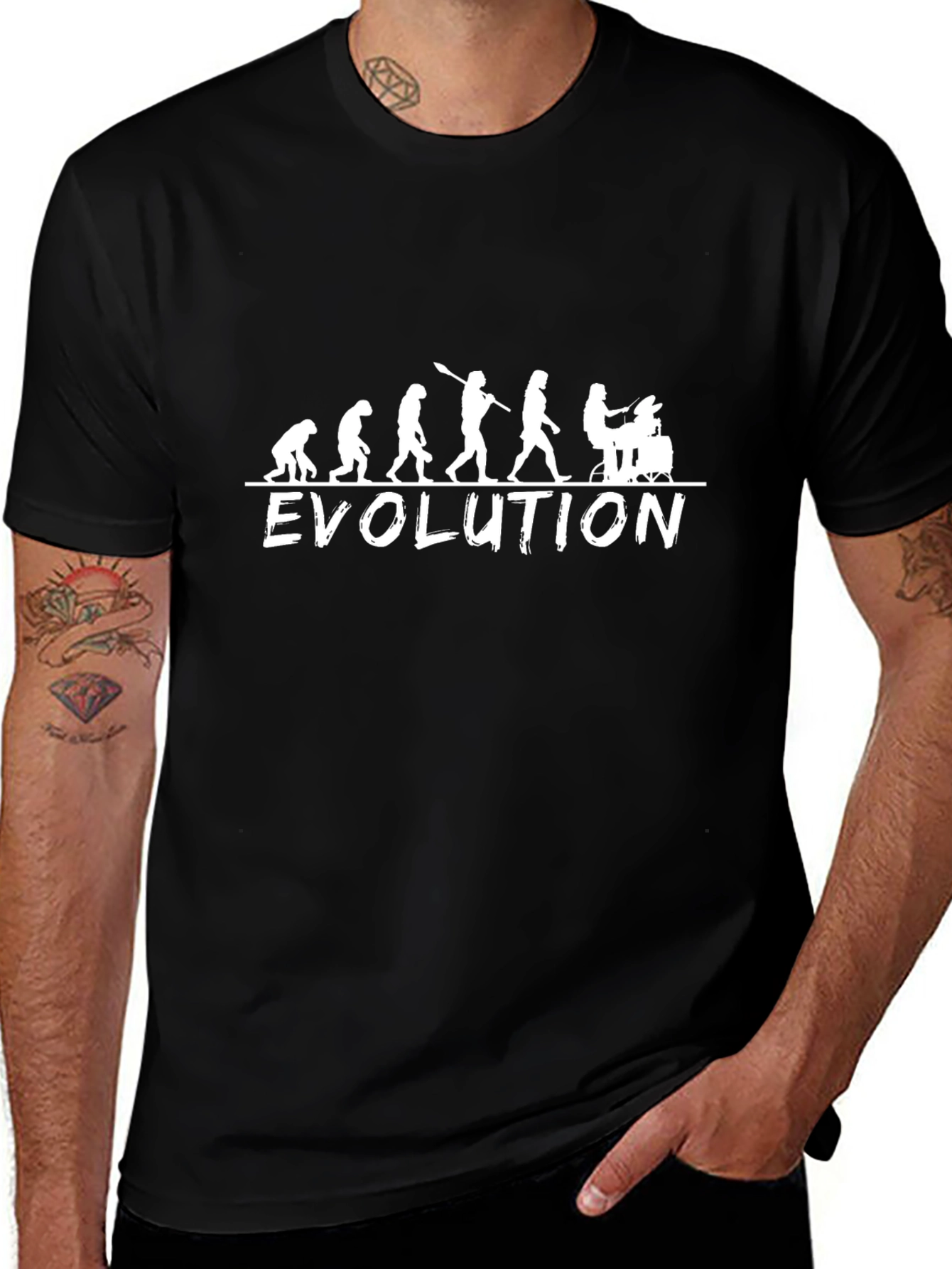 Evolution of Gaming T-Shirt - Black