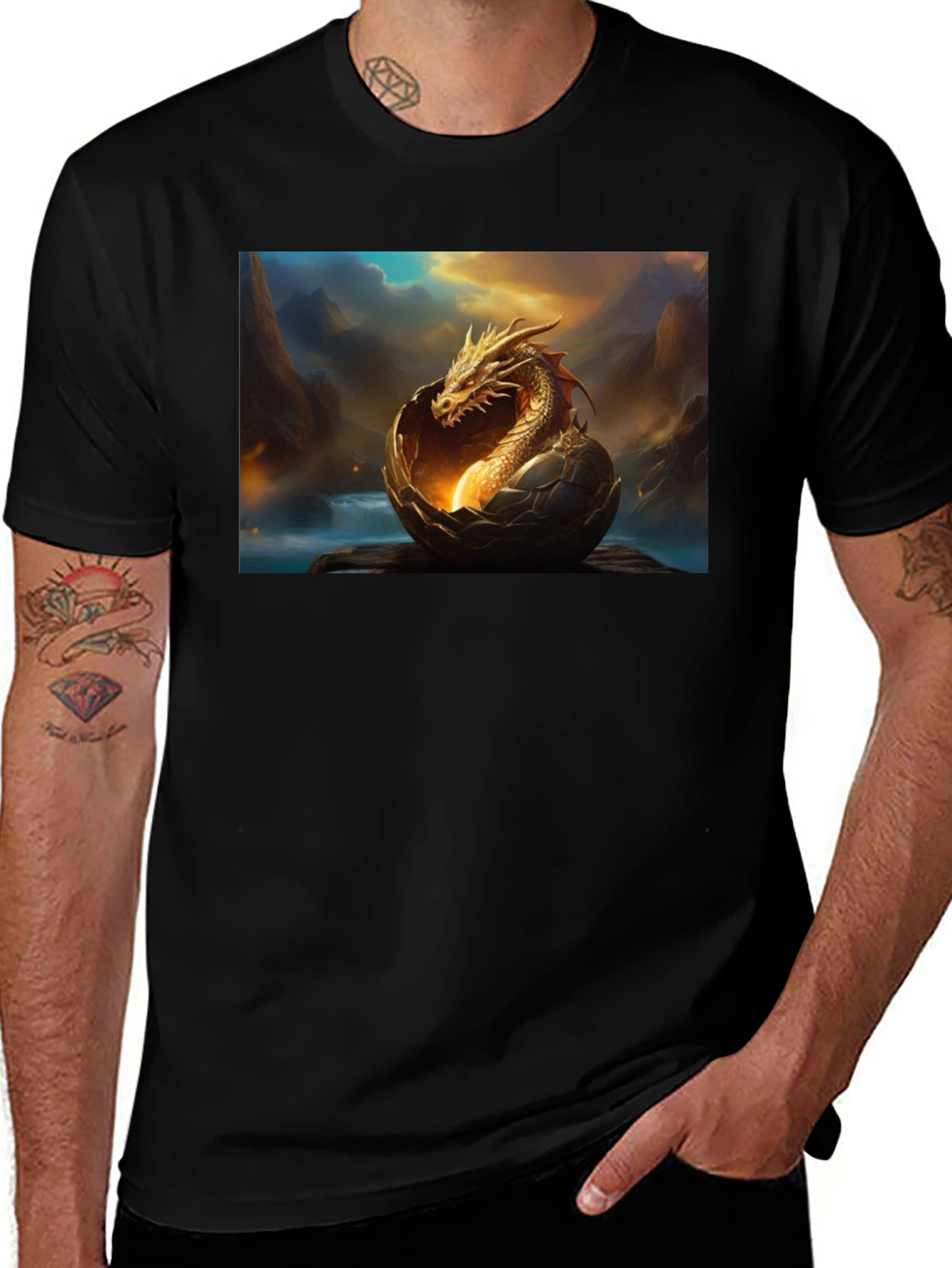 Dragon in Egg T-Shirt