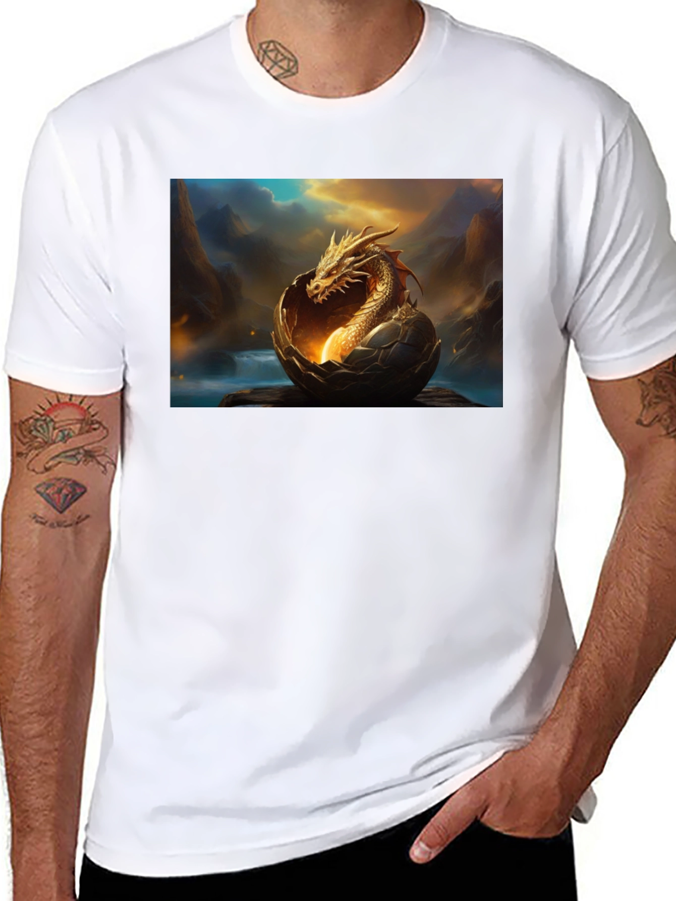 Dragon in Egg T-Shirt